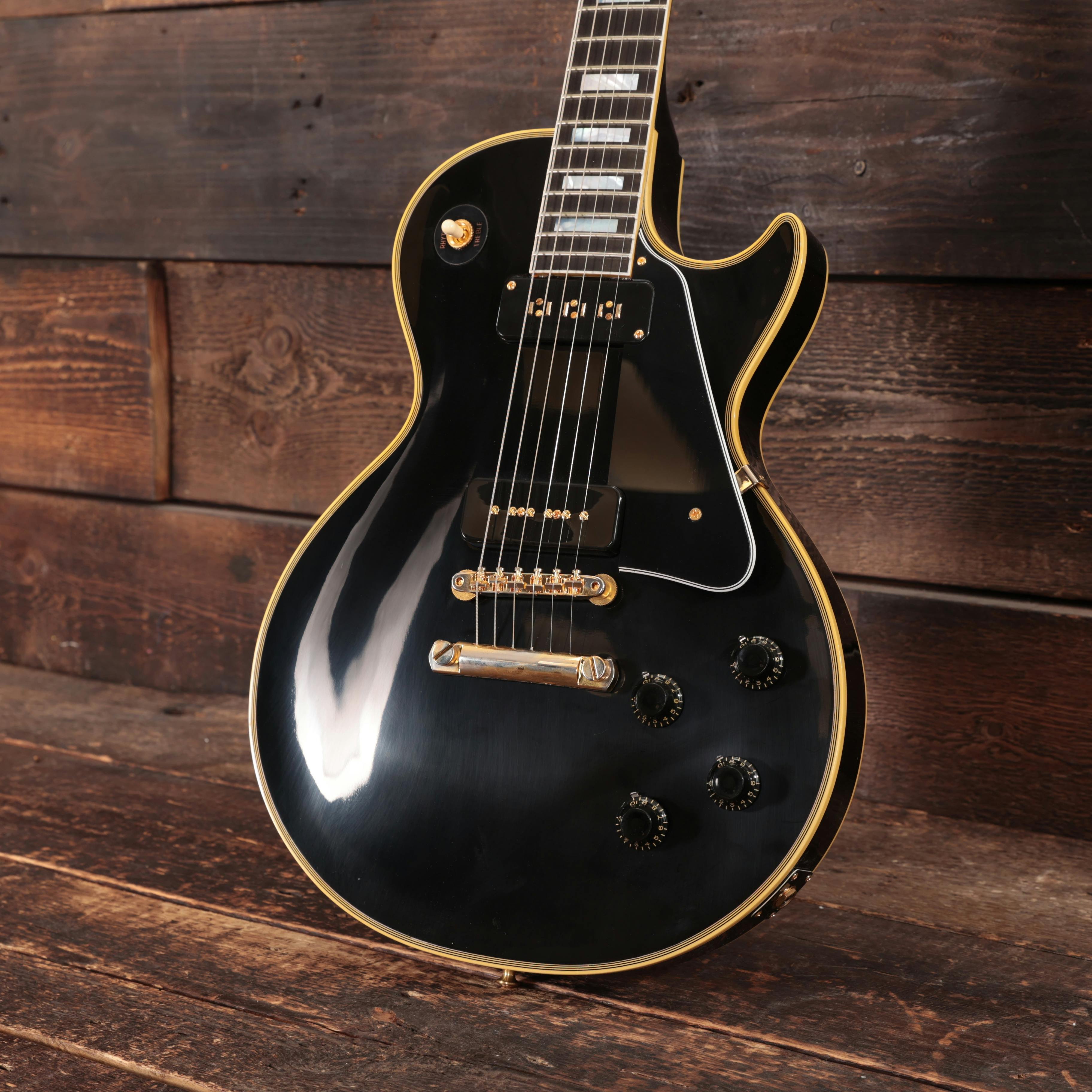 Gibson Custom Shop 1954 Les Paul Custom Staple Pickup Reissue VOS