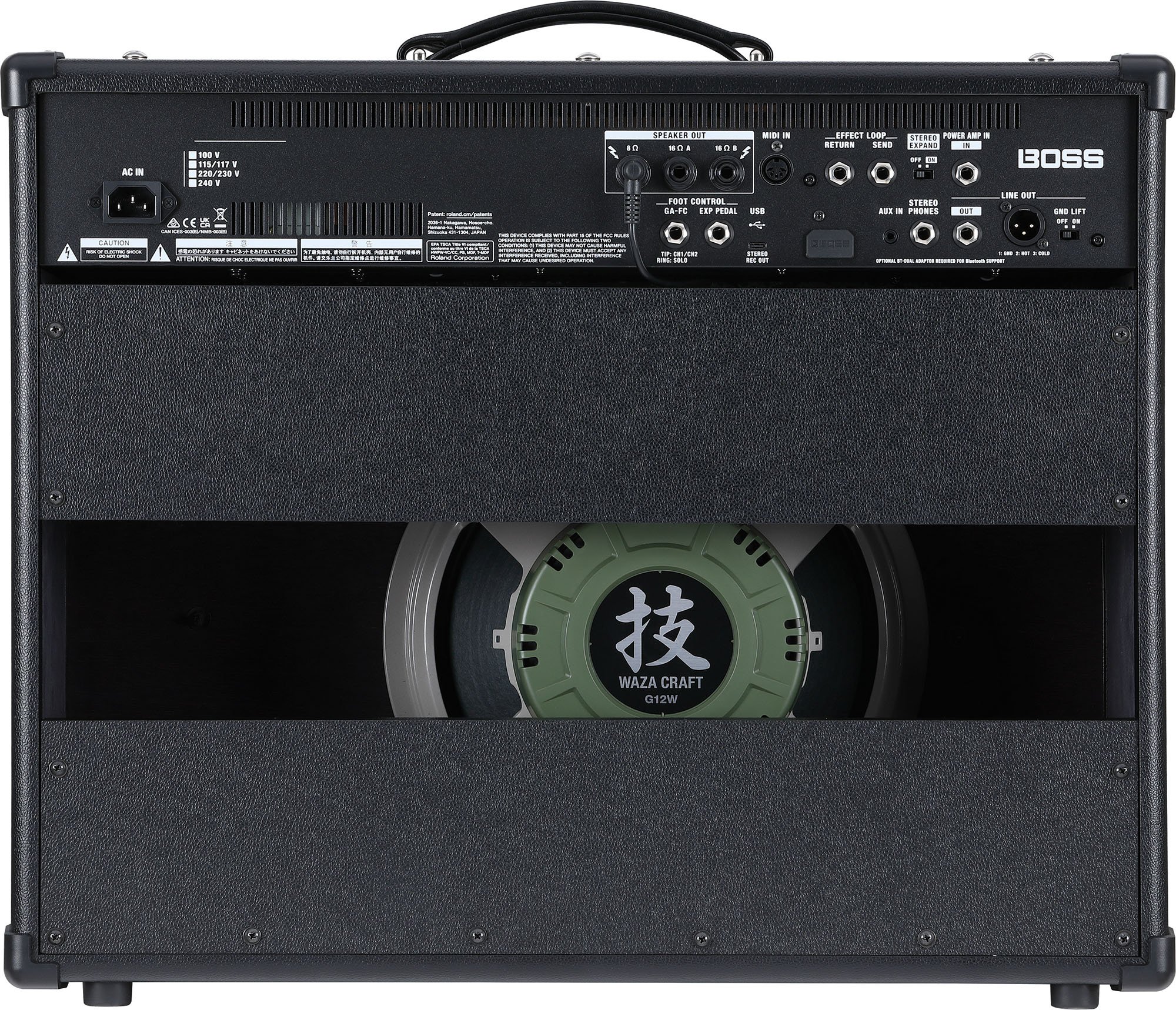 Boss Katana Artist Gen 3 100w Guitar Amp Combo - KTN-ART 3_rear.jpg