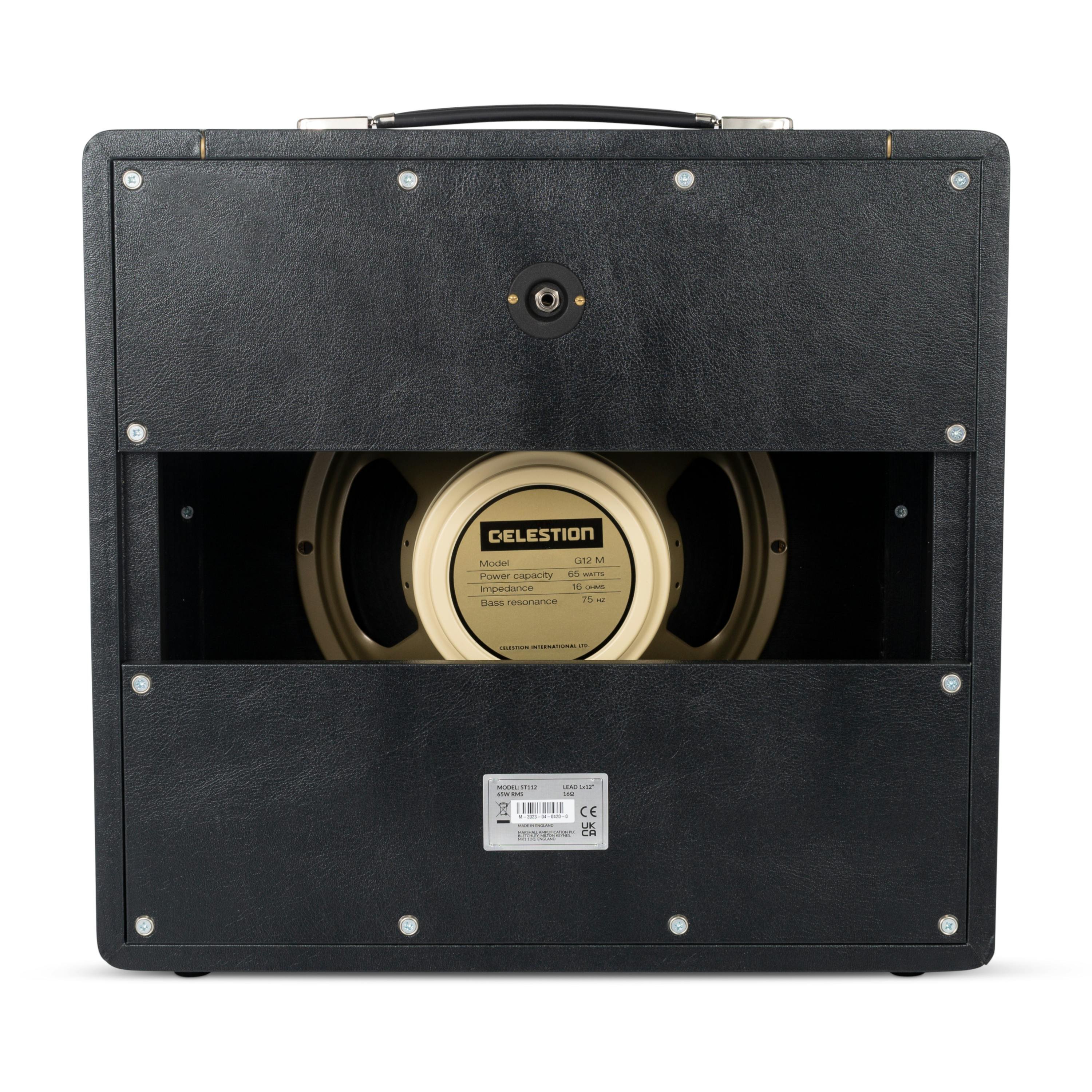 Marshall ST112 Studio JTM 1x12" Guitar Amp Cabinet - ST112-Marshall-ST112-JTM-Studio-Cab-Back.jpg