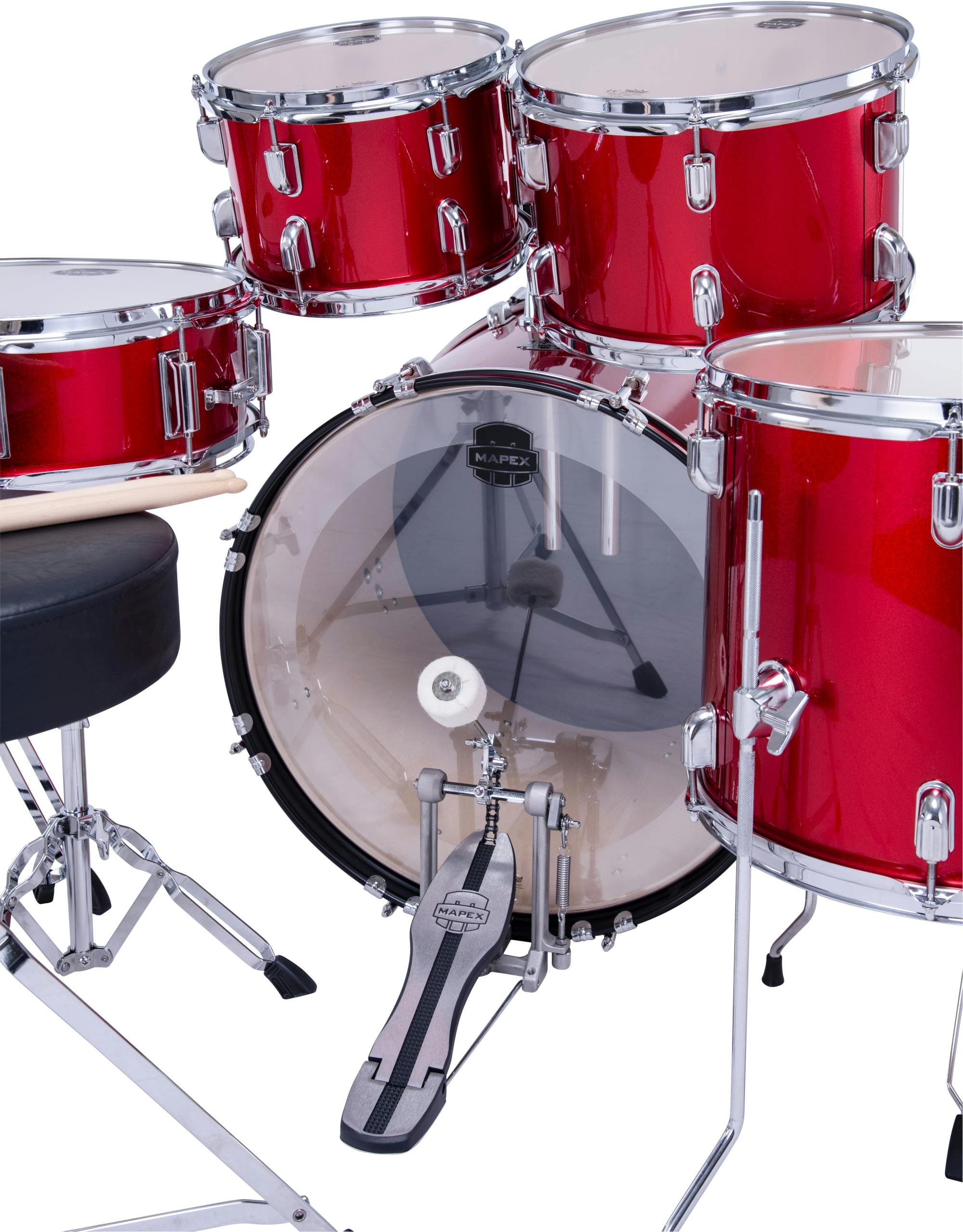 Mapex Comet 20" Acoustic Drum Kit in Infra Red - CM5044FTC-IR-CM_IR_lifestyle_15.jpg