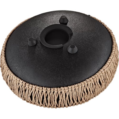Meinl Sonic Energy 10in Medium Octave Steel Tongue Drum B Minor 8 Notes 432 Hz Black - MOSTD1BK_web_detail_01.jpg