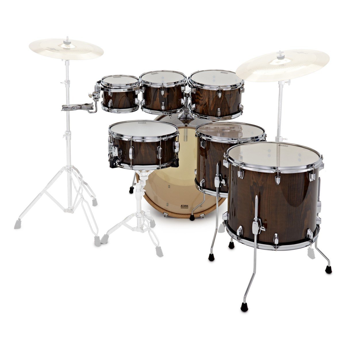 Tama Superstar Classic 22" 7-Piece Acoustic Shell Pack in Gloss Java Lacebark Pine - CL72RSPGJP 1.jpg