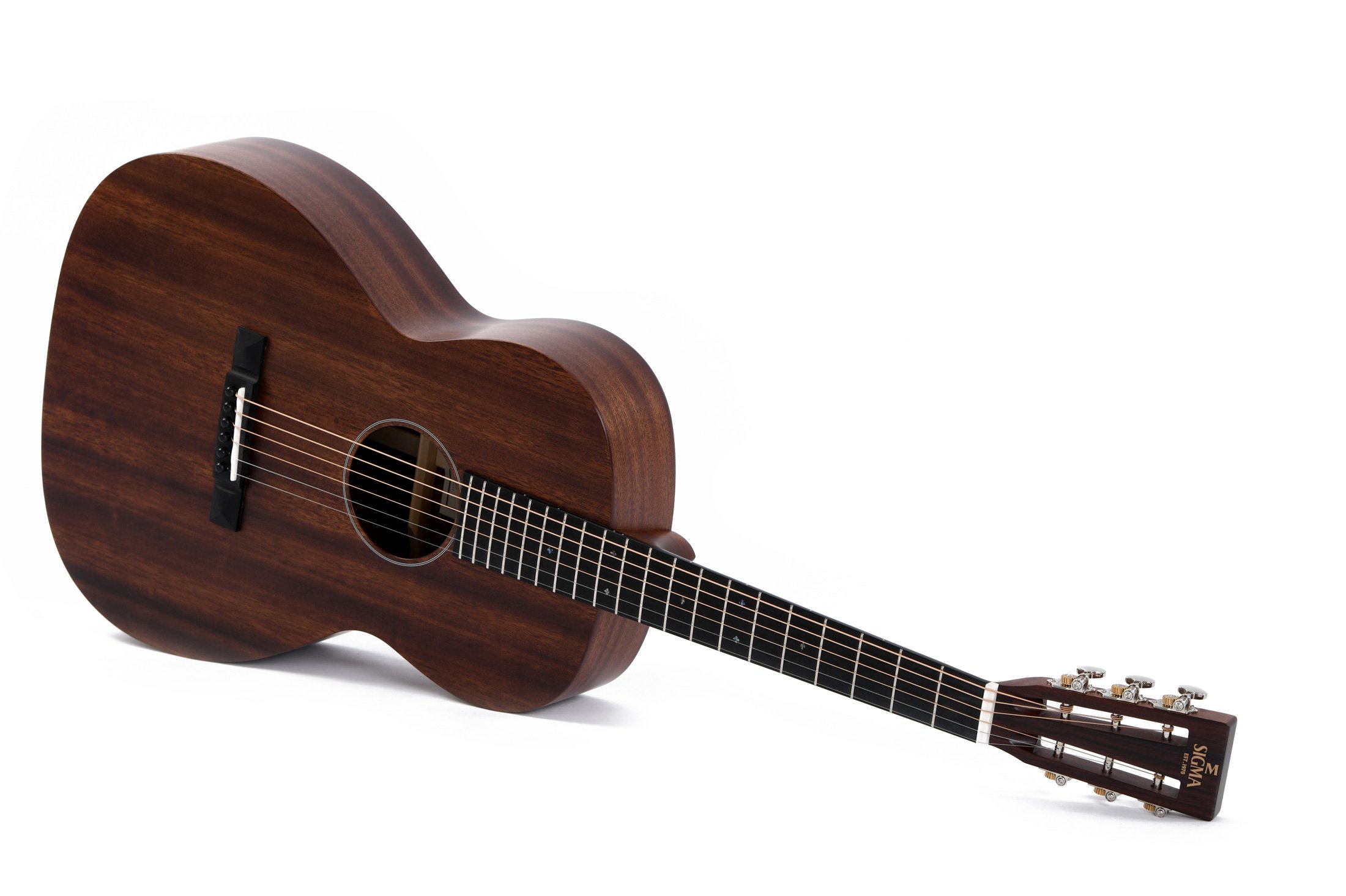 Sigma 15 Series 00M-15S Acoustic Guitar - 000m-15s_back-1.jpg