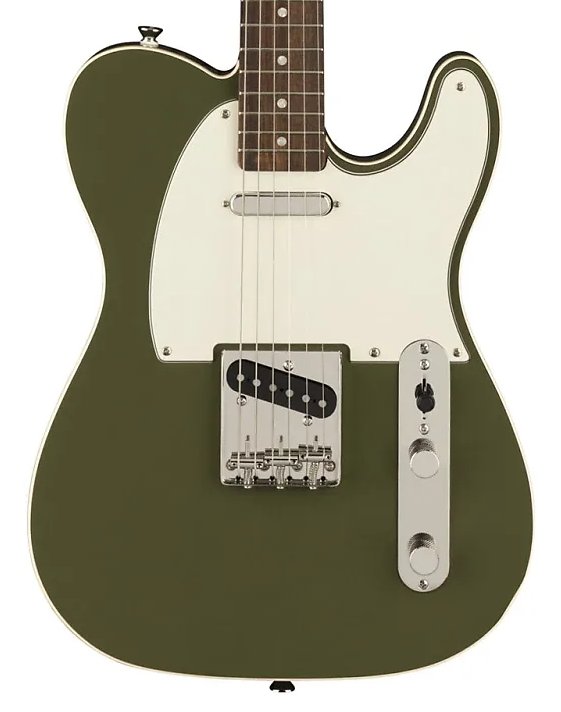 Squier Limited Edition Classic Vibe '60s Custom Telecaster in Olive Green  - xeeit8ezhix7w93dv33a.jpg