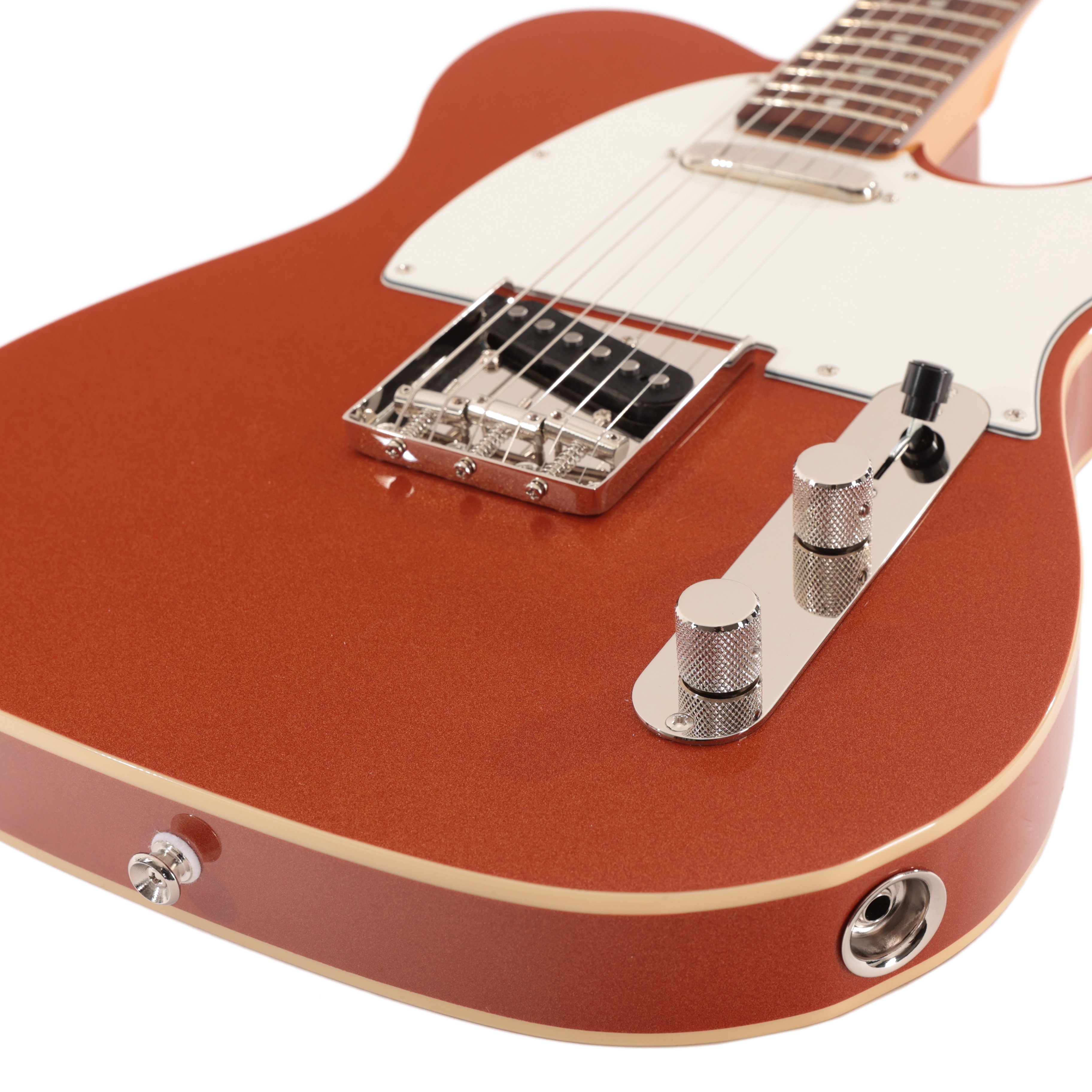 Squier FSR Classic Vibe '60s Custom Telecaster in Candy Tangerine - 0374040596   (6).jpg