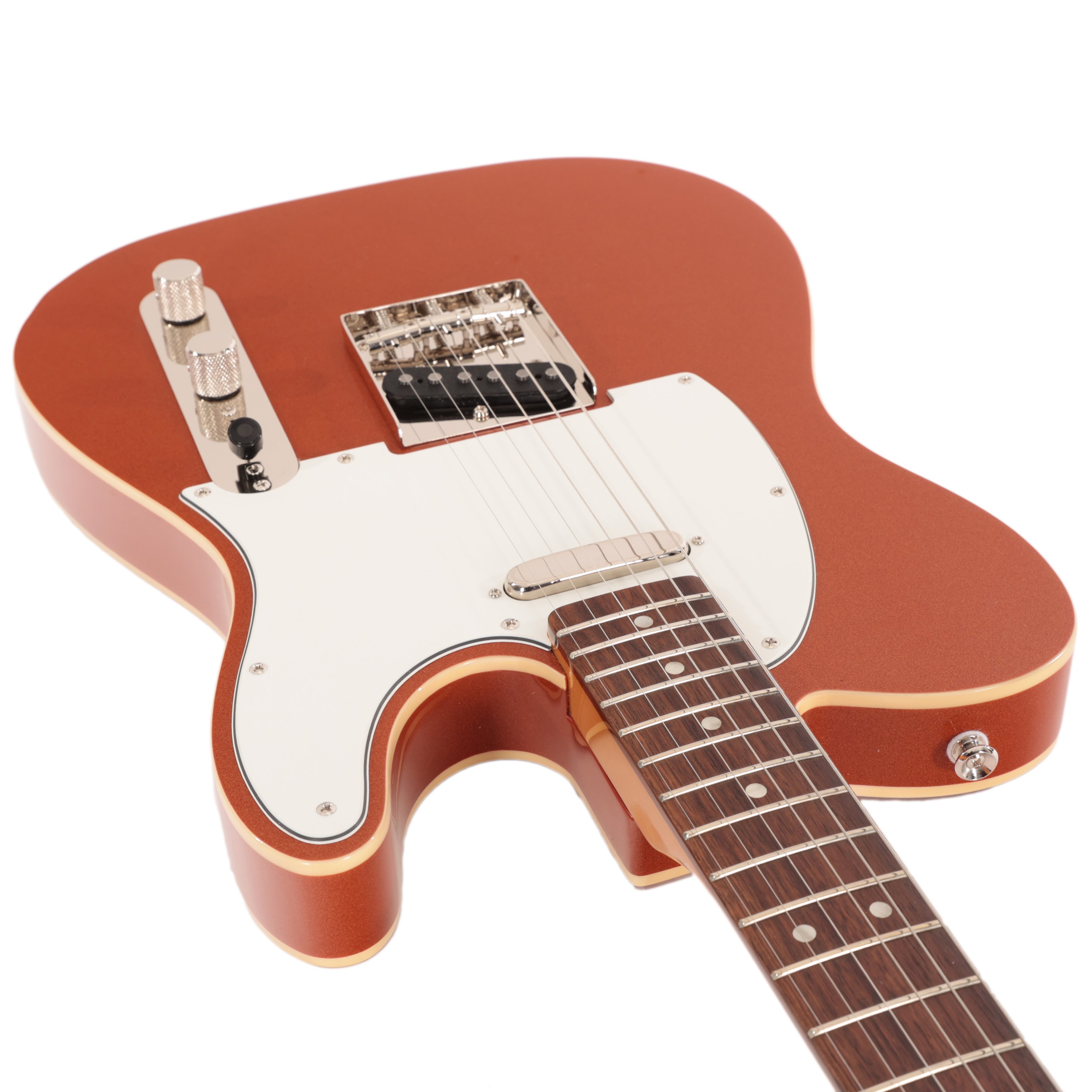 Squier FSR Classic Vibe '60s Custom Telecaster in Candy Tangerine - 0374040596   (7).jpg
