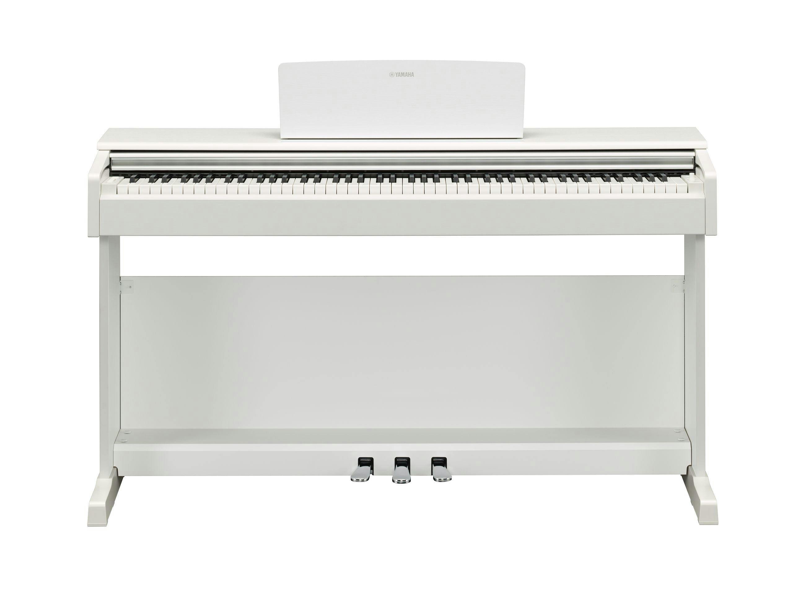 Yamaha YDP145 Digital SMALL HOME Piano in White - 492637-1643712640546.jpg