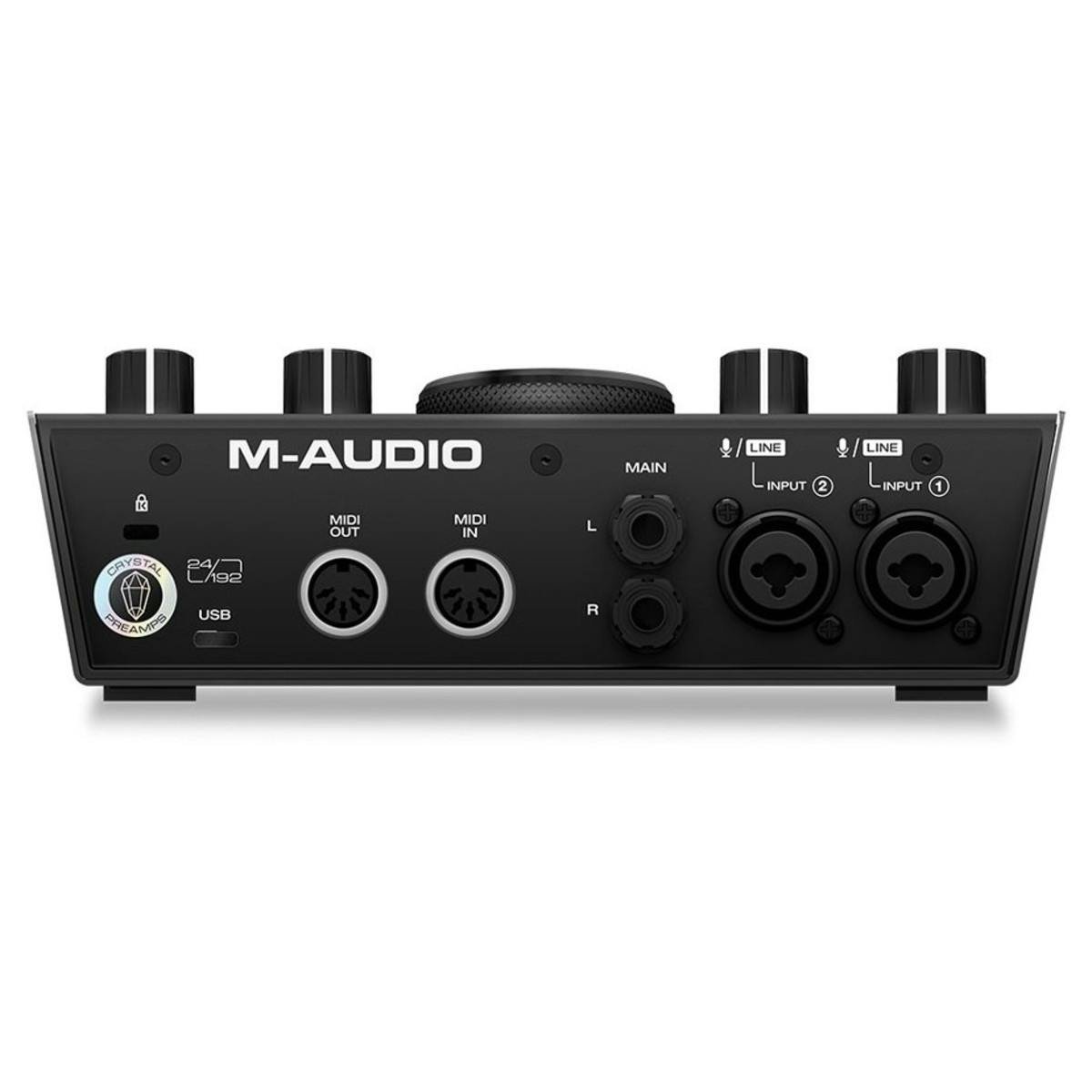 M-Audio AIR 192 6 - 2-In/2-Out 24/192 USB Audio/MIDI Interface - 530802-1660210135943.jpg