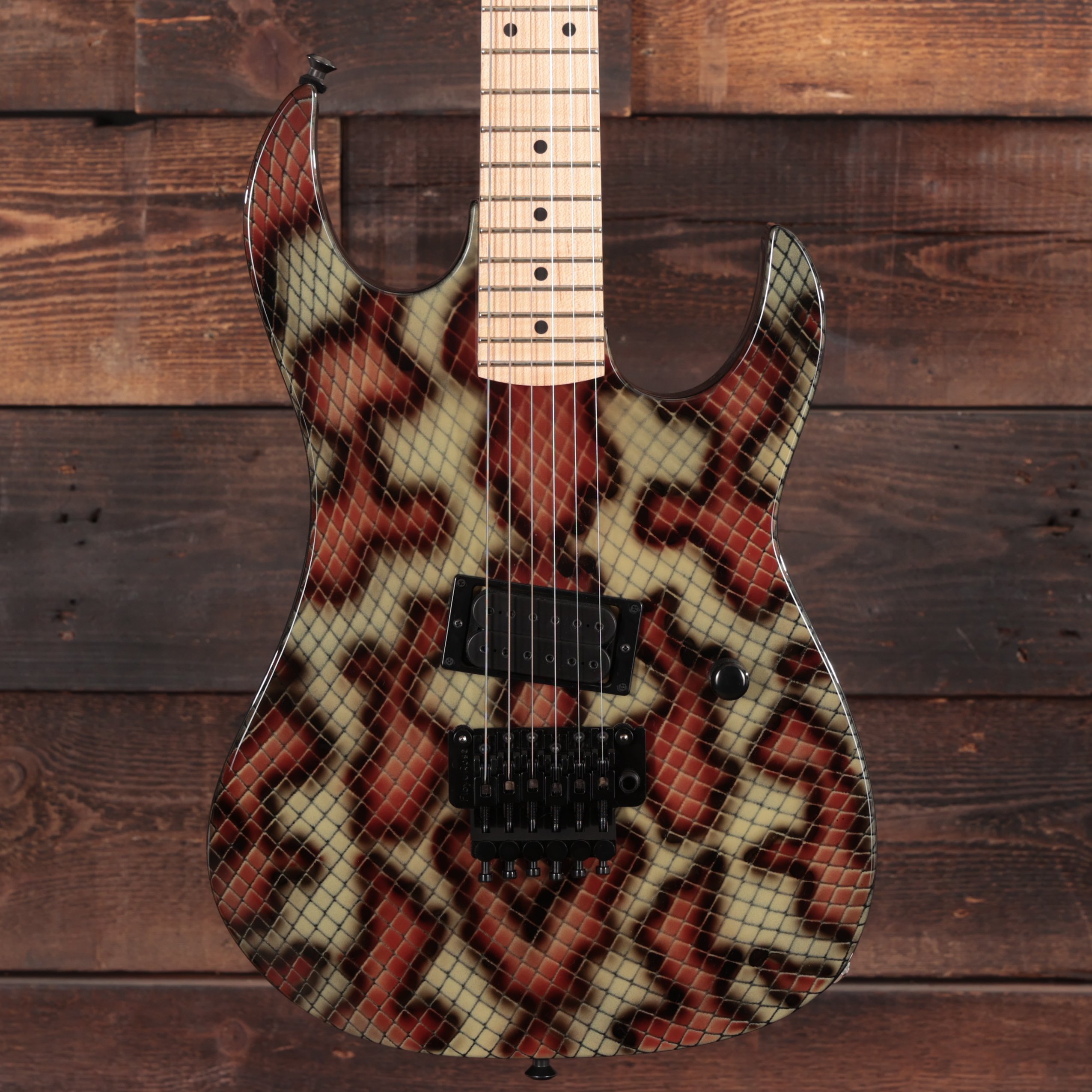 BC Rich Gunslinger Legacy USA Electric Guitar in Snakeskin - 2021646 (2).jpg
