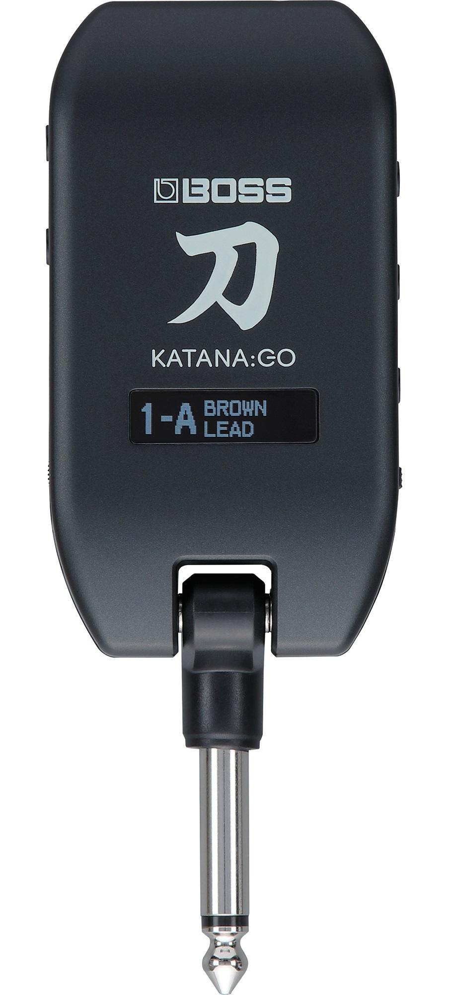 Boss KATANA GO Guitar Headphone Amplifier With AKG K245 Headphones Bundle - KTN-GO2_front.jpg