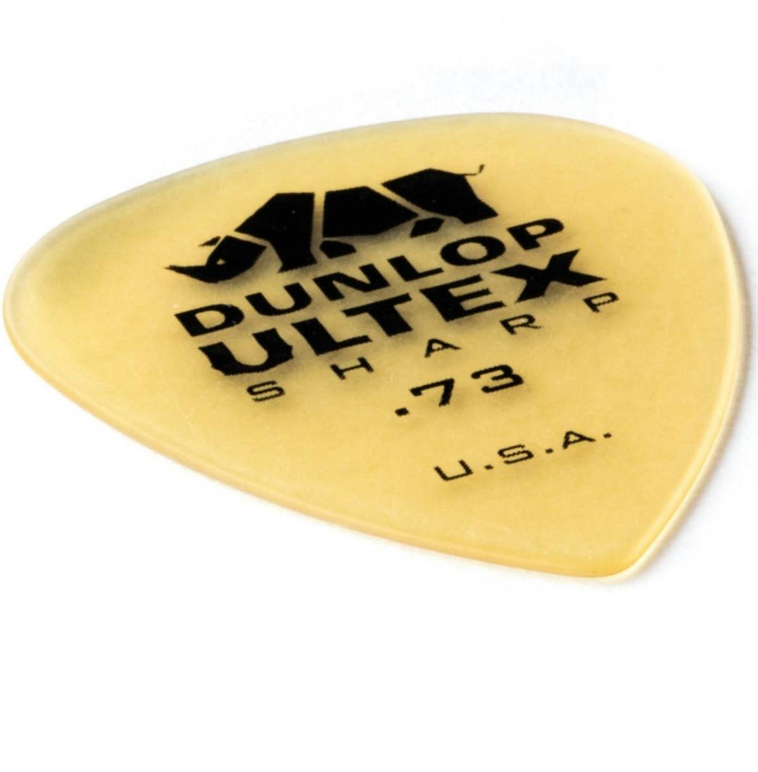 Dunlop Ultex Sharp 0.73mm Pick - Pack of 6 - JD-PIC-433P073-dunlop-sharp-ultex-73.jpg