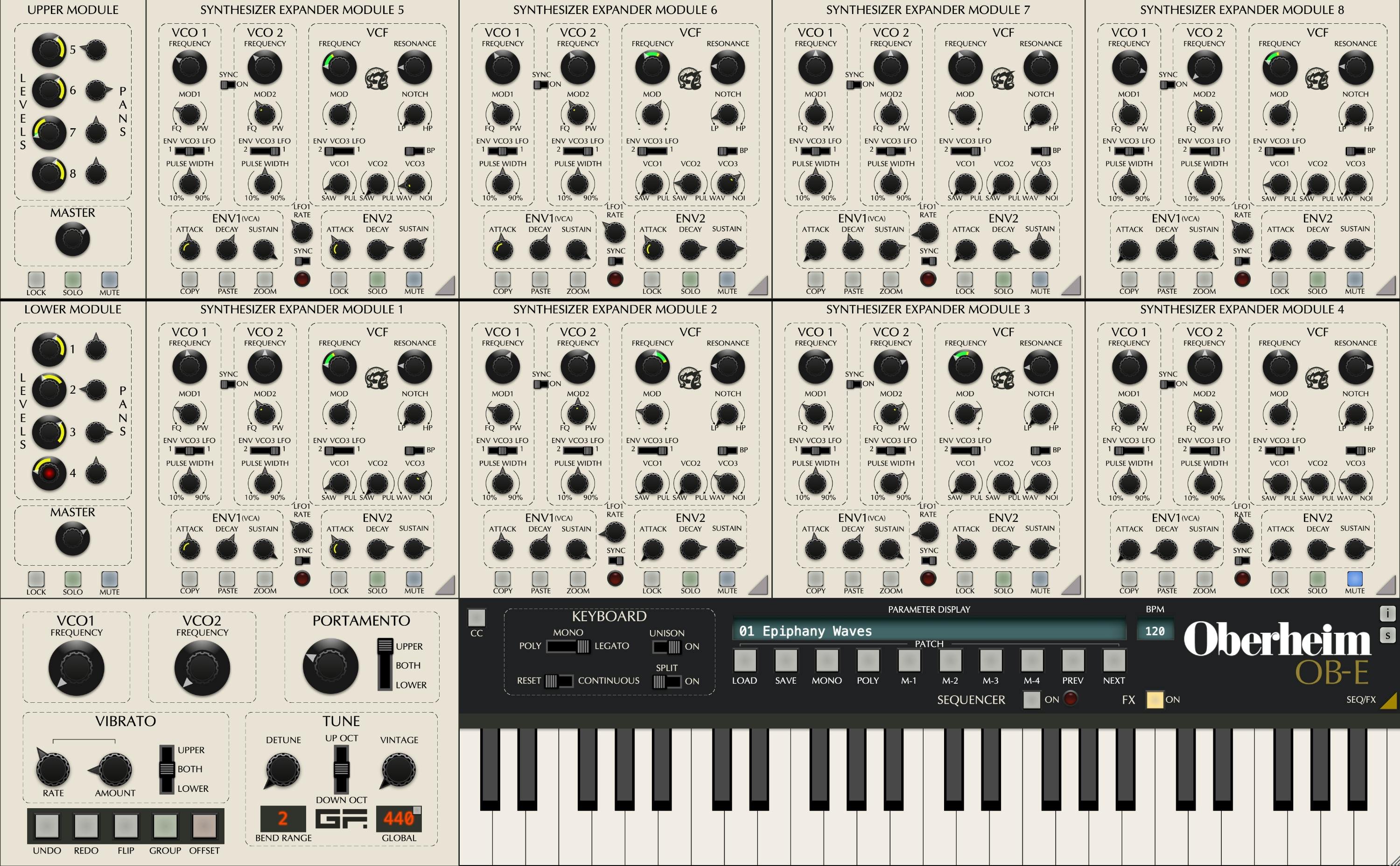 GFORCE OB-E v2 - 8-Voice Synth Plugin - 496304-OB-E v2 hero.jpg