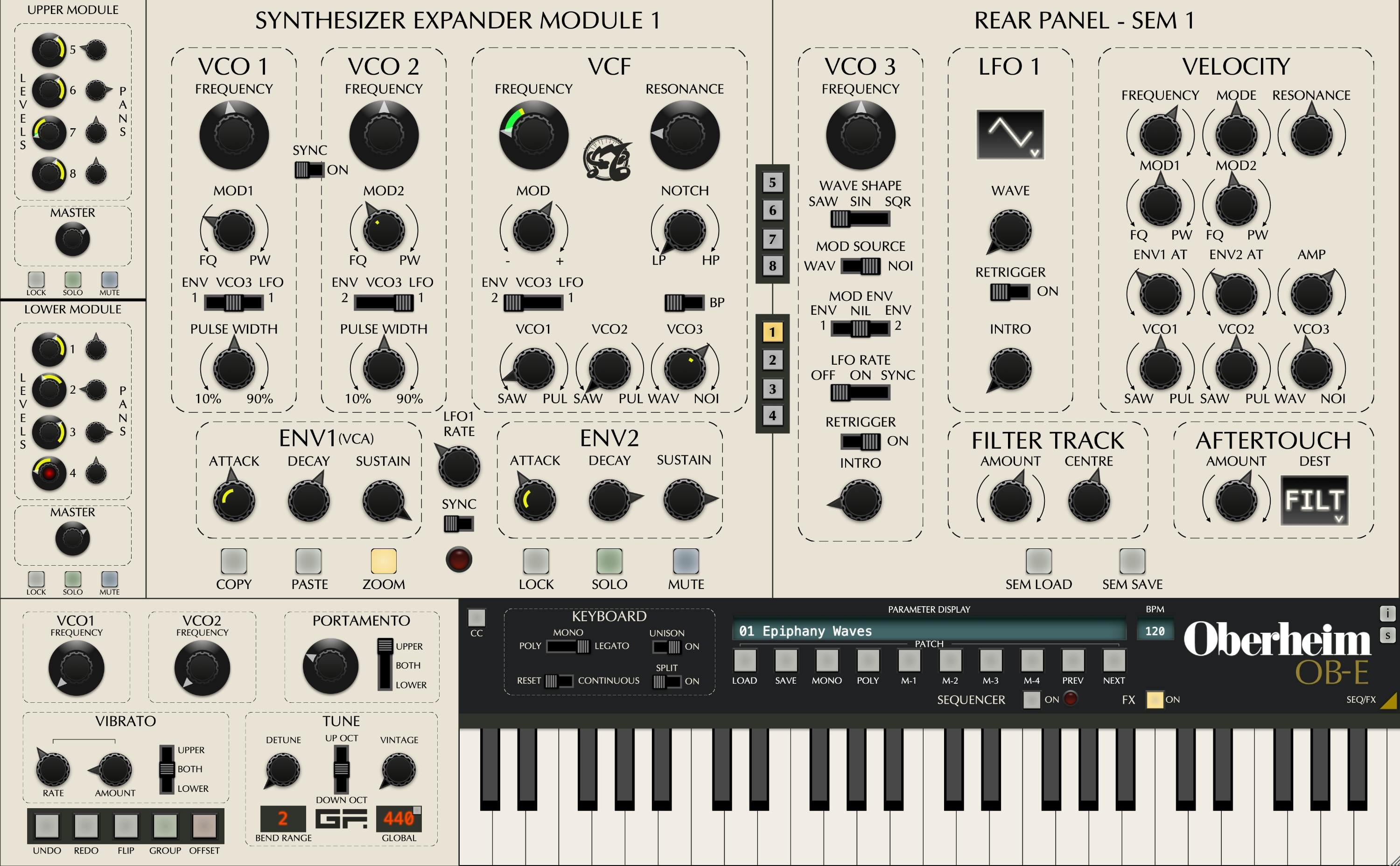 GFORCE OB-E v2 - 8-Voice Synth Plugin - 496306-OB-E v2 Zoom.jpg