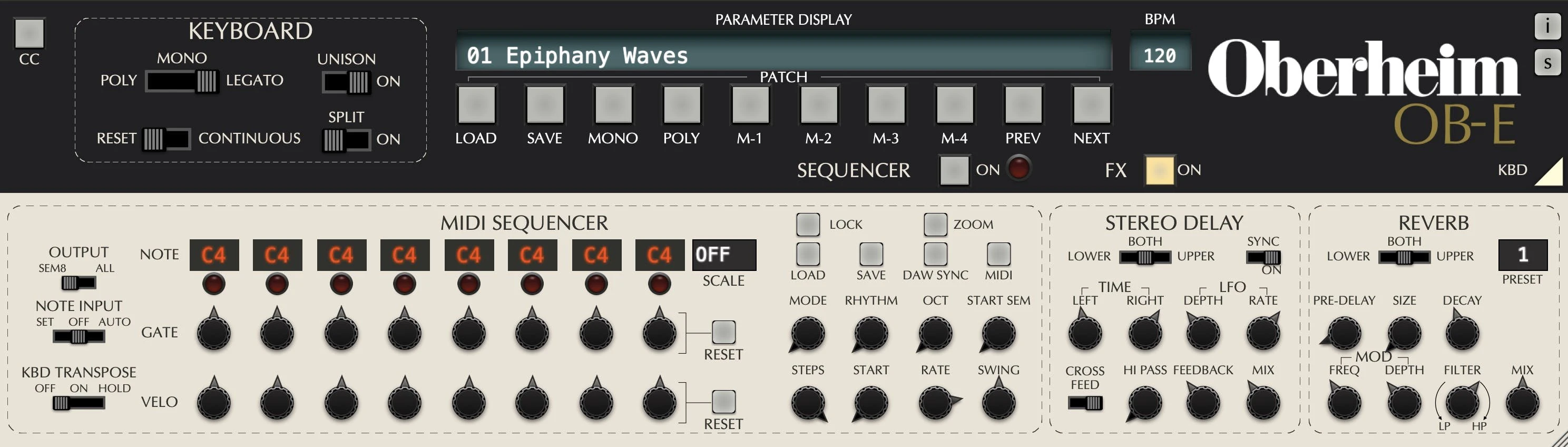 GForce OB-E v2 - 8-Voice Synth Plugin - 496307-OB-E v2 FX.jpg