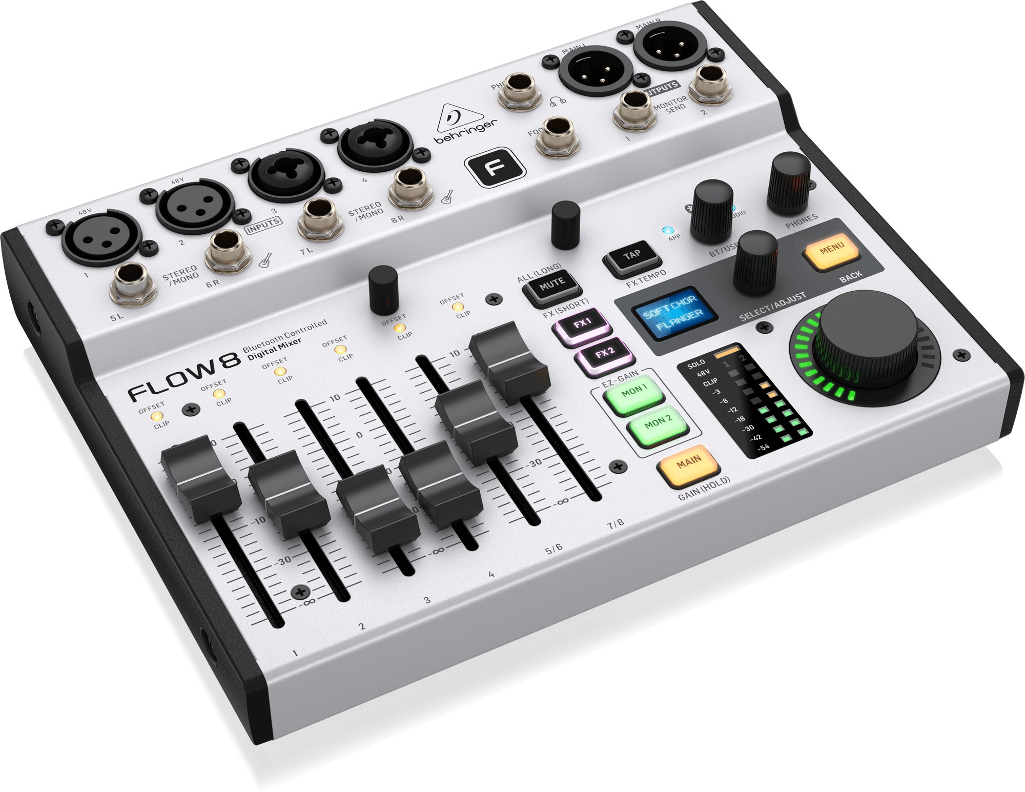 Behringer FLOW 8 - 8-Input Digital Mixer with Bluetooth Audio & App Control - 418016-1606223822960.jpg