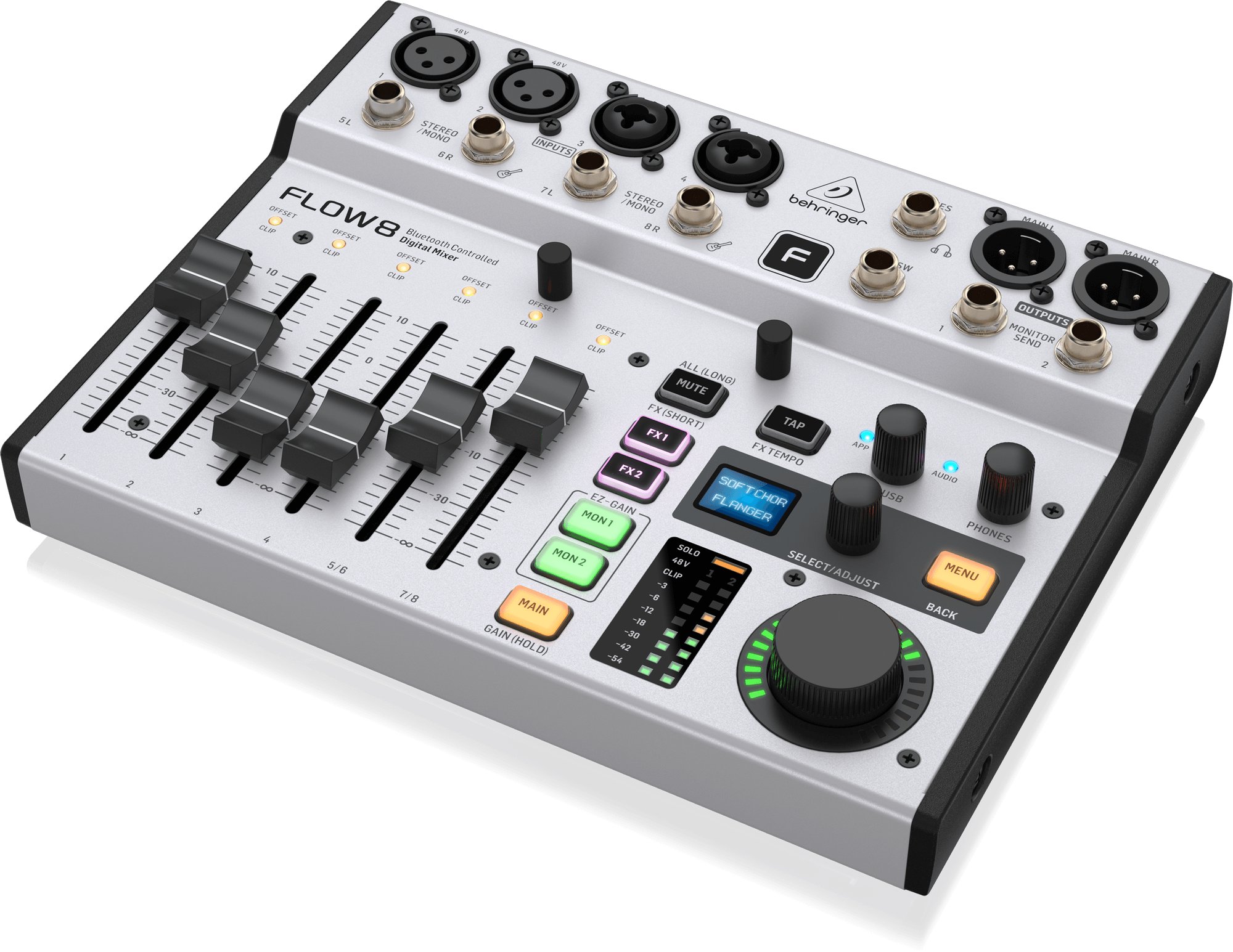 Behringer FLOW 8 - 8-Input Digital Mixer with Bluetooth Audio & App Control - 418017-1606223828720.jpg