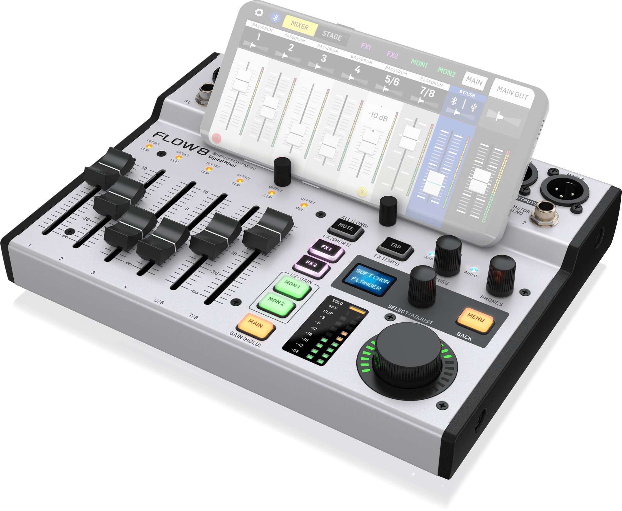 Behringer FLOW 8 - 8-Input Digital Mixer with Bluetooth Audio & App Control - 418020-1606223844702.jpg