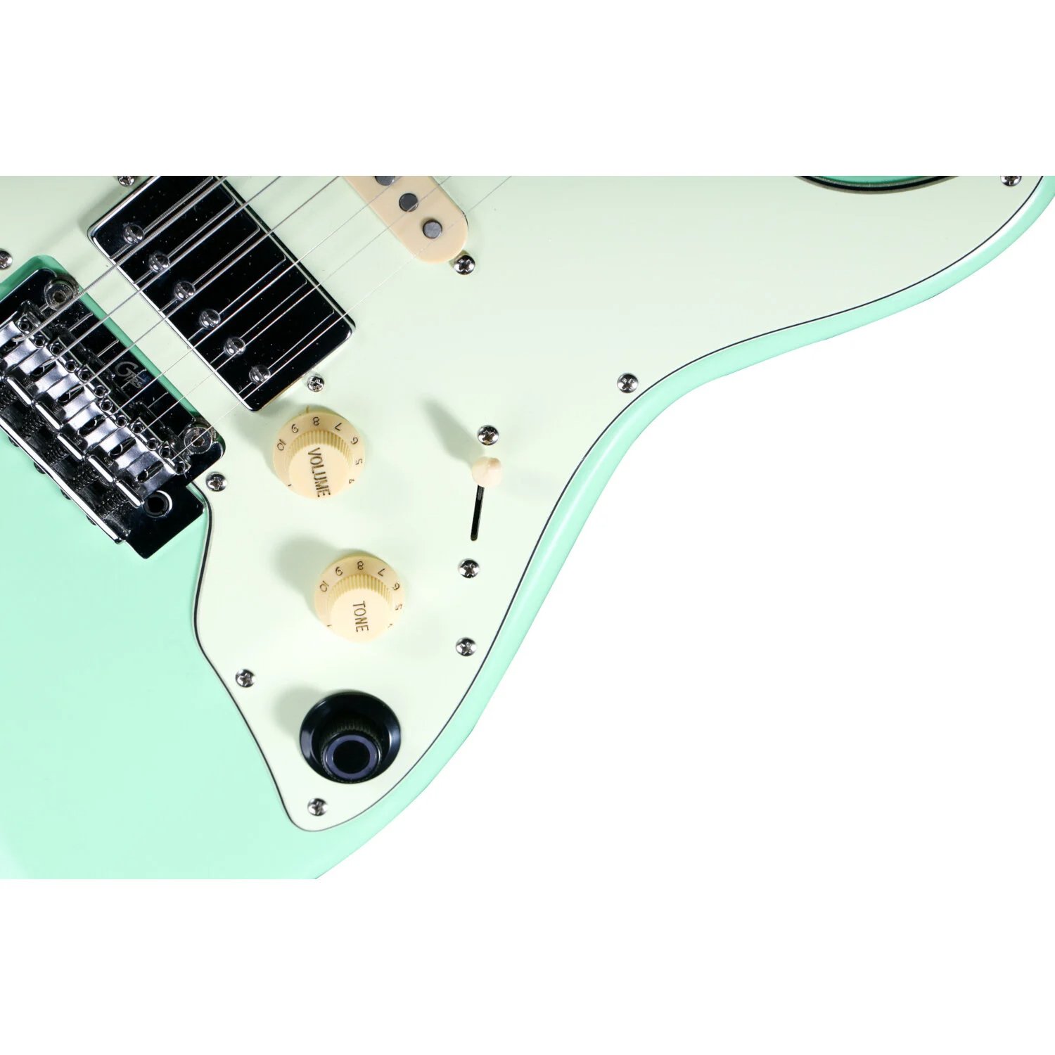 Mooer GTRS S801 Standard Intelligent Guitar In Green Roasted Maple Board - S801GR5.jpg