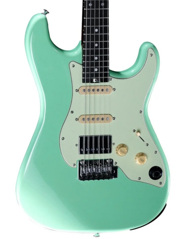 Mooer GTRS S800 Standard 800 Intelligent Guitar in Surf Green