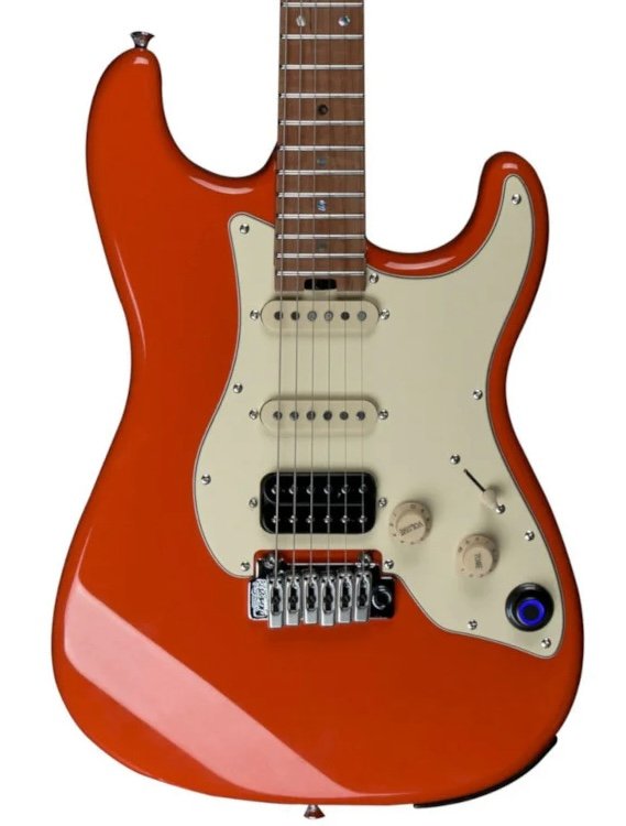 Mooer GTRS P801 Professional Intelligent Guitar In Red Roasted Maple Board - P801RD1.jpg