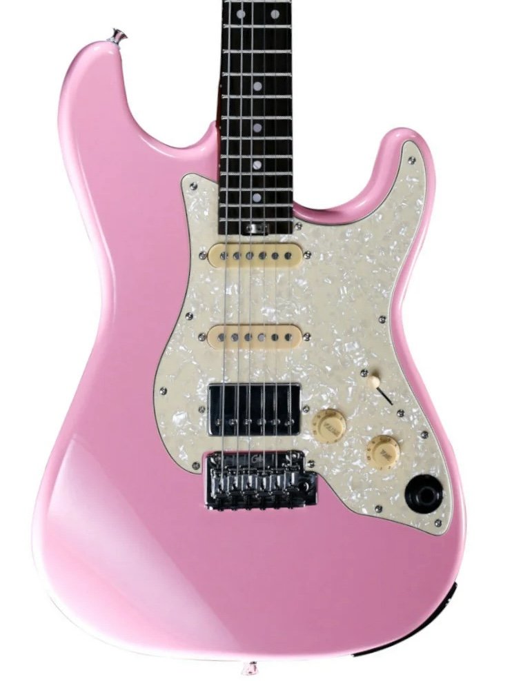 Mooer GTRS S800 Standard Intelligent Guitar in Shell Pink Rosewood Board - S800PK1.jpg