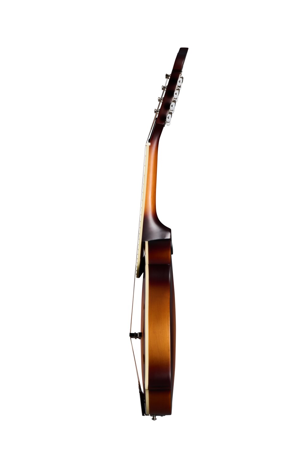 Epiphone Studio F-5 Mandolin With Premium Gig Bag In Vintage Sunburst Satin - EIGMF5SVSSNH1_side.jpg