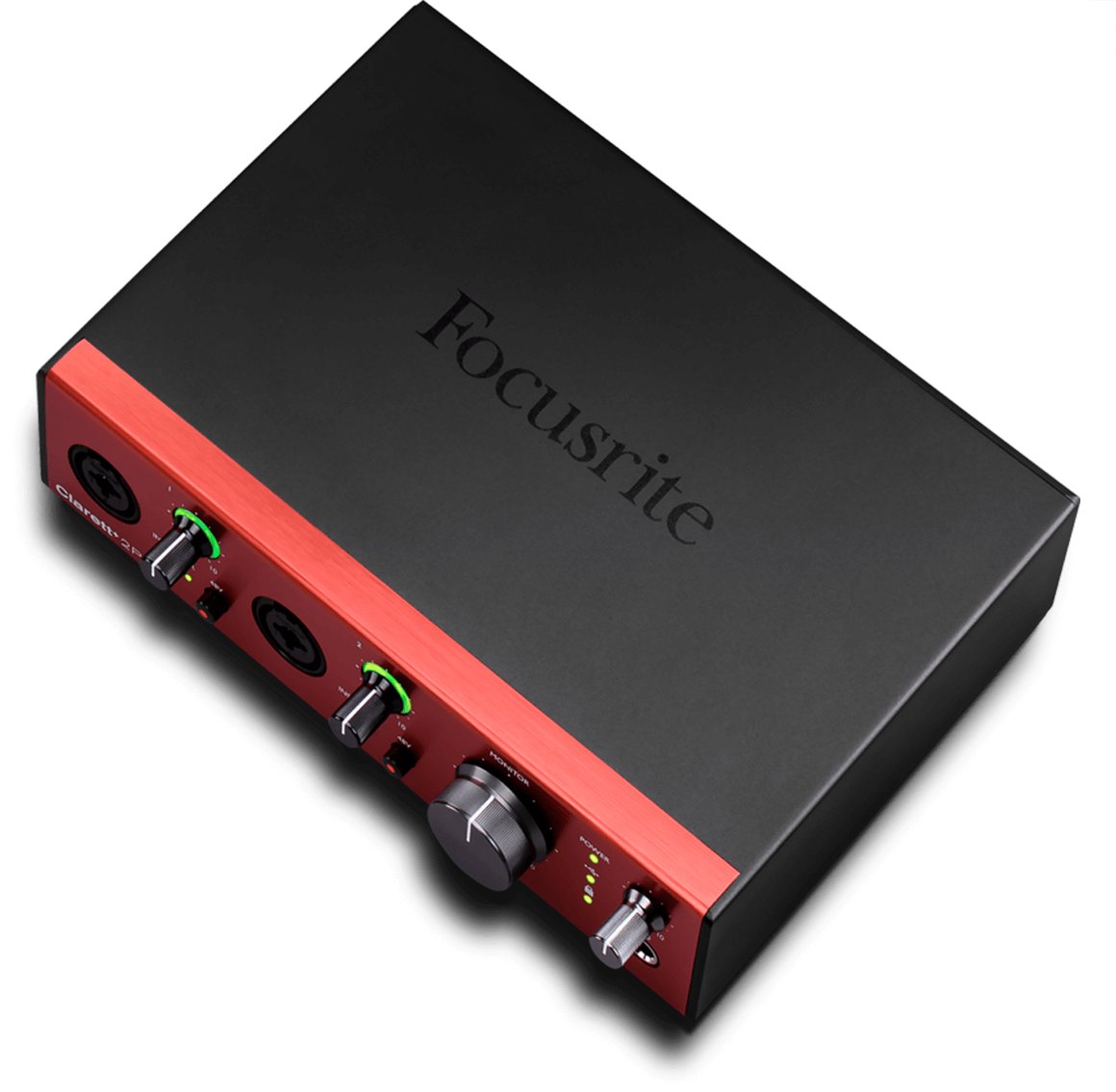 Focusrite Clarett+ 2Pre USB Audio Interface - Andertons Music Co.