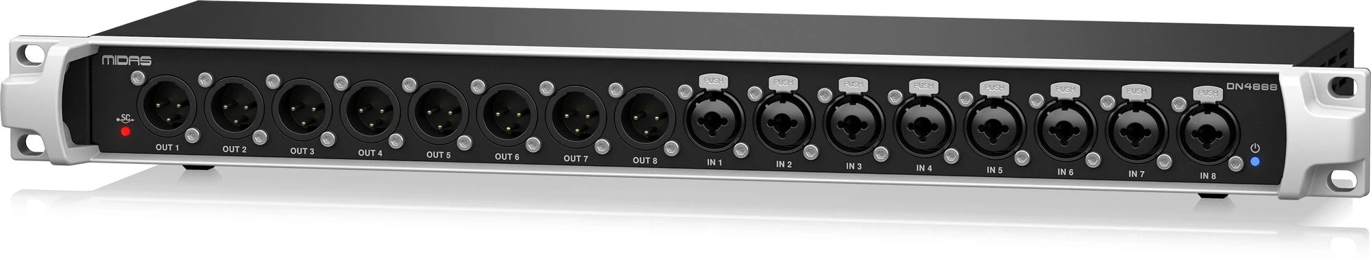 Midas DN4888 Bus-Powered StageCONNECT Interface - 000-DW104-00010-Midas_DN4888_StageCONNECT_Right.jpg