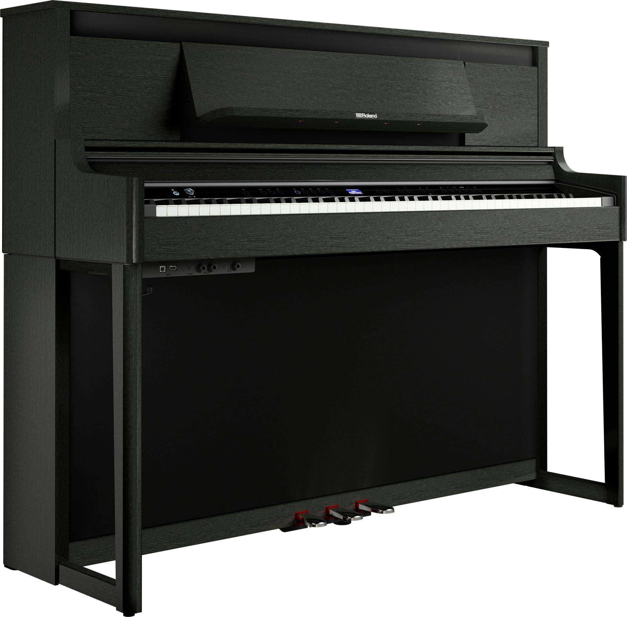 Roland LX 6 CH Luxury Upright Piano in Charcoal Black - LX-6-CH-LX-6_CH_DR1.jpg
