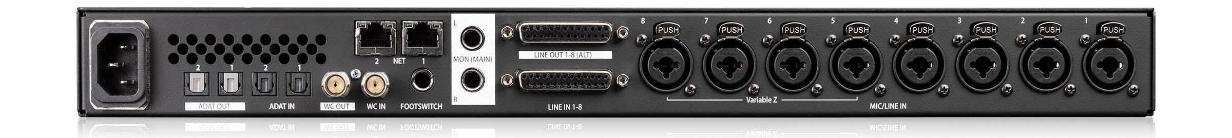 Avid Pro Tools | Carbon Audio Interface - 417284-Front and back close up images of Pro Tools Carbon2.jpg