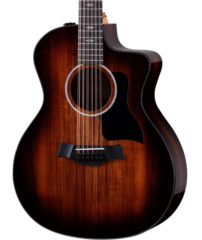 Taylor 264ce-K DLX Grand Auditorium 12-String Acoustic Guitar in Koa - Taylor-264ce-K-DLX-2210023080-FrontLeft-2024-hero.jpg