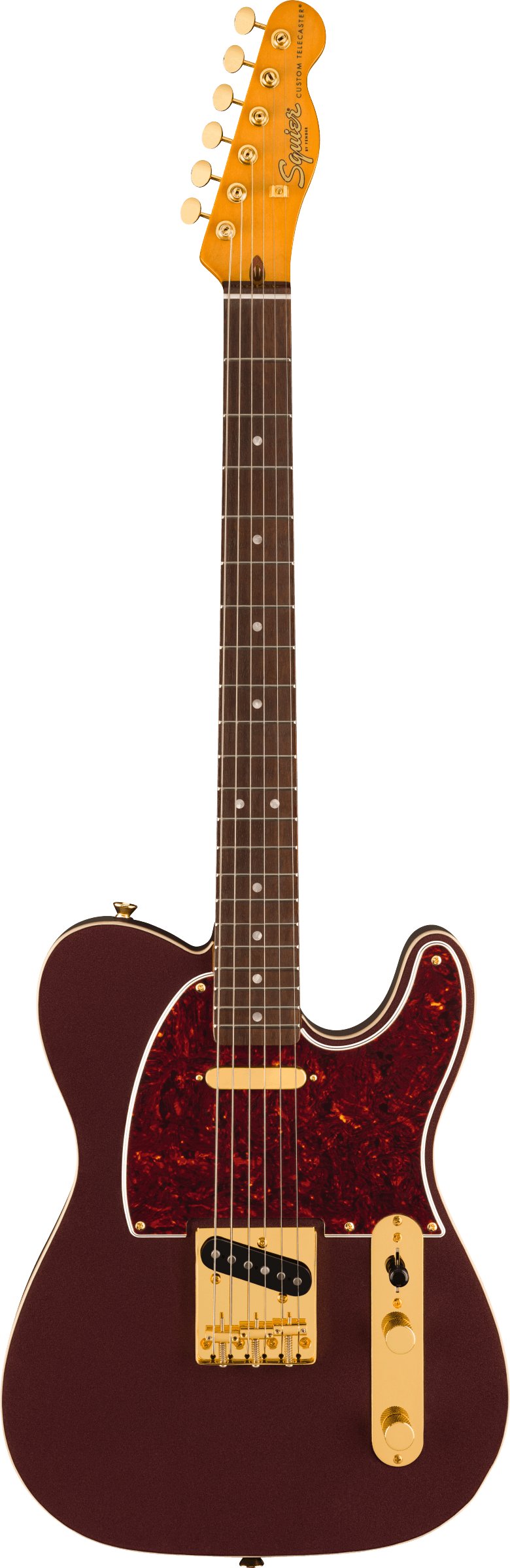 Squier FSR Classic Vibe '60s Custom Telecaster in Oxblood With Gold Hardware - 0374046593 (2).jpg