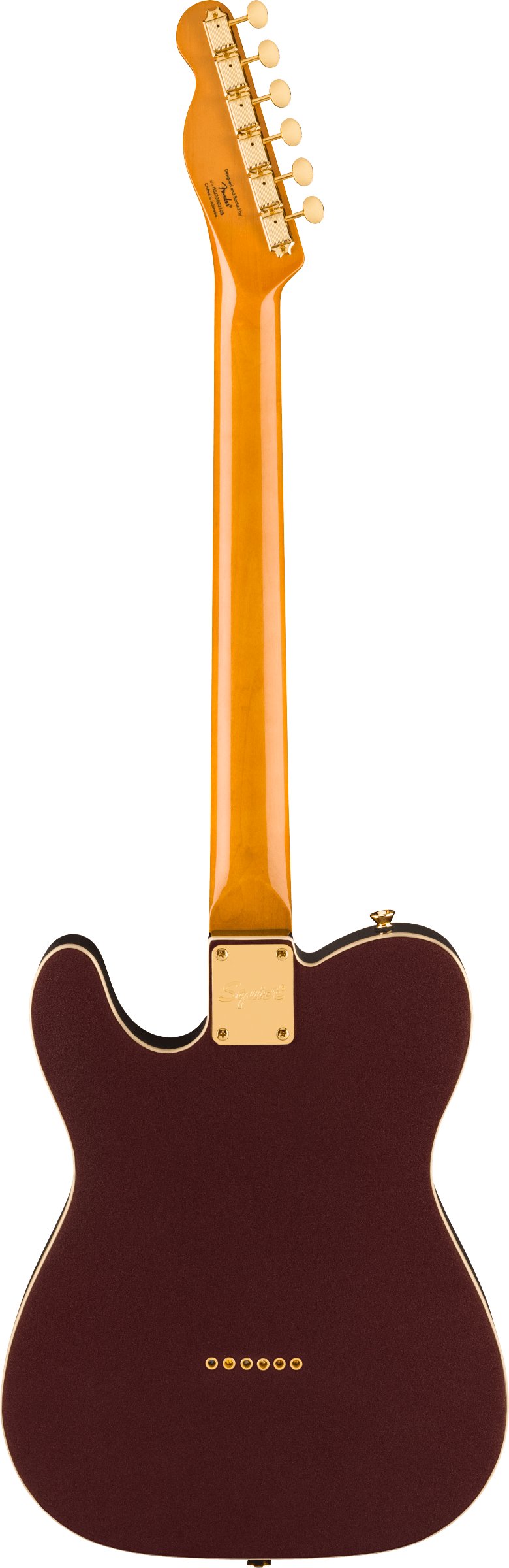 Squier FSR Classic Vibe '60s Custom Telecaster in Oxblood With Gold Hardware - 0374046593 (3).jpg