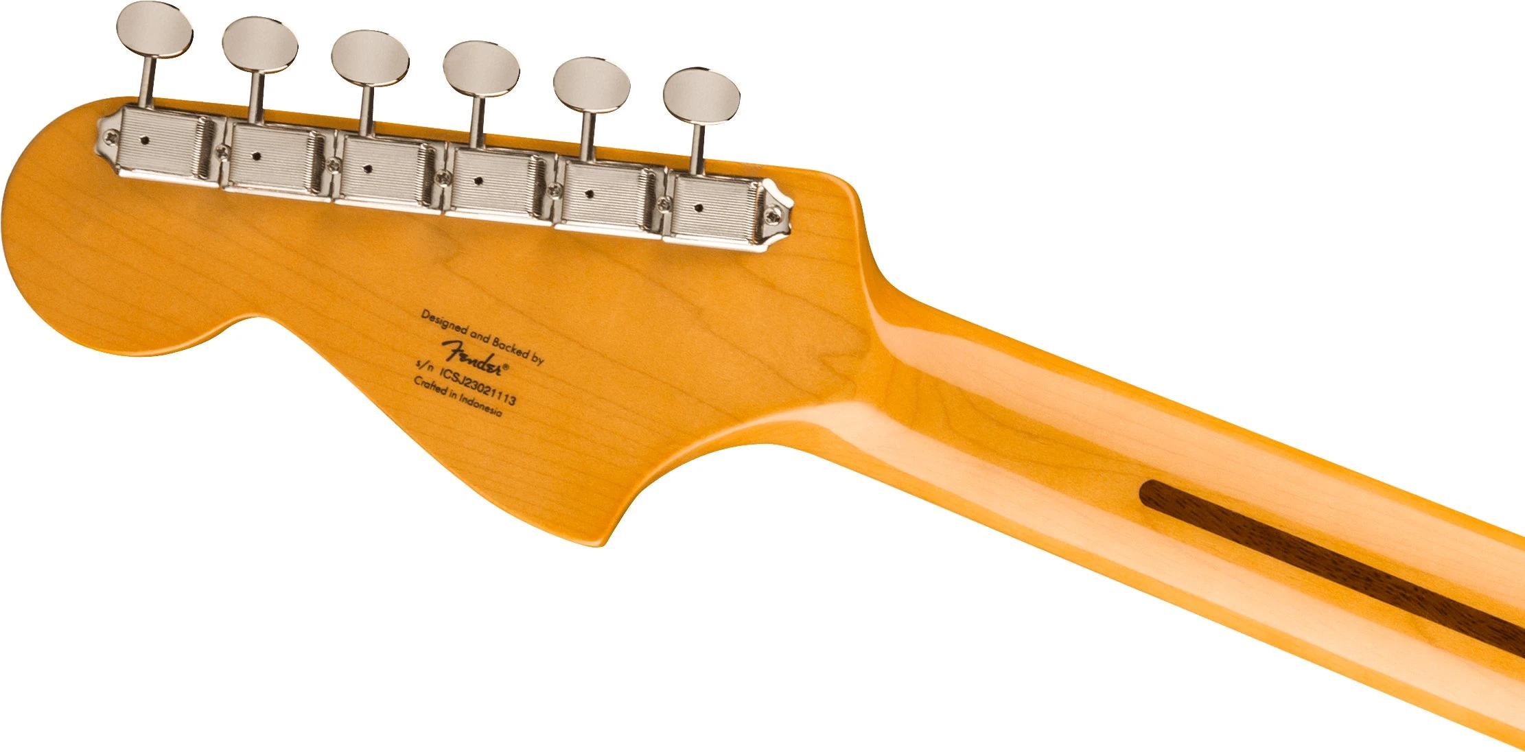 Squier Limited Edition Classic Vibe Bass VI in Olive Green, Matching Headstock - 0374582576 (6).jpg