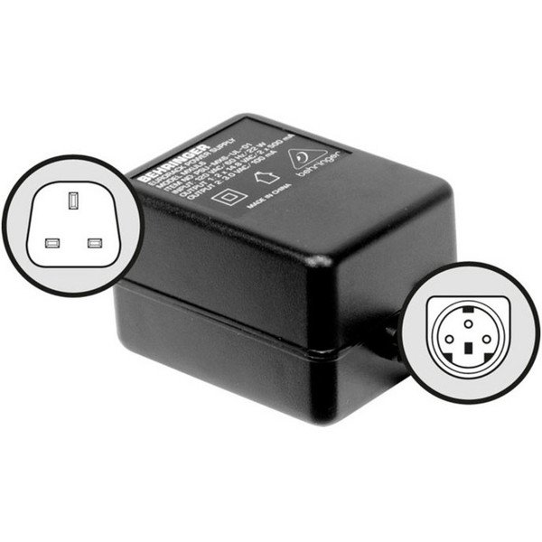 Behringer PSU6-UK Power Supply for UB1002FX, UB1220FX, XENYX 1202FX, 1002FX, QX1202USB & QX1002USB - Behringer PSU6-UK Power Supply.jpg