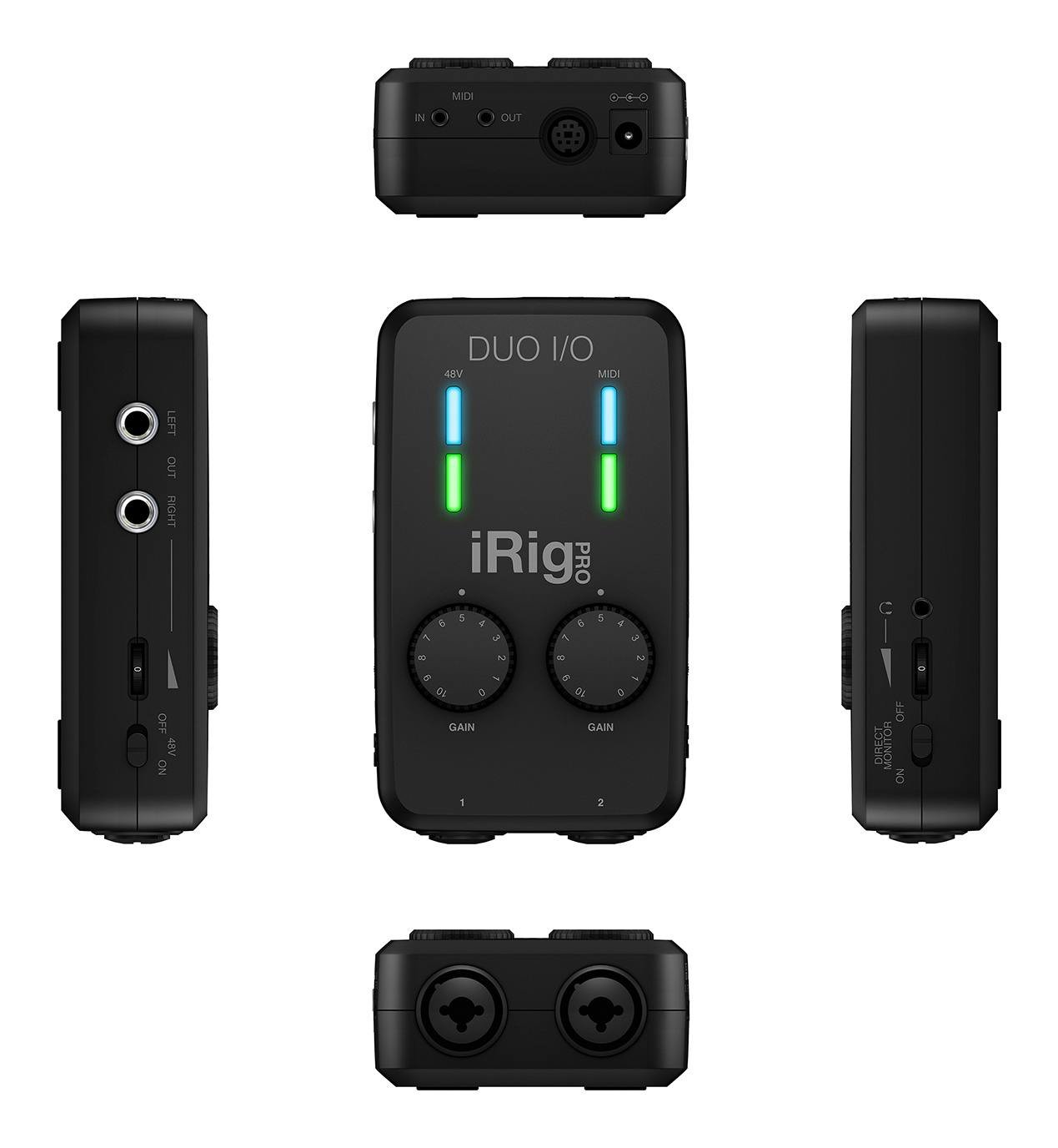 IK Multimedia iRig Pro Duo I/O Audio & MIDI Mobile Interface