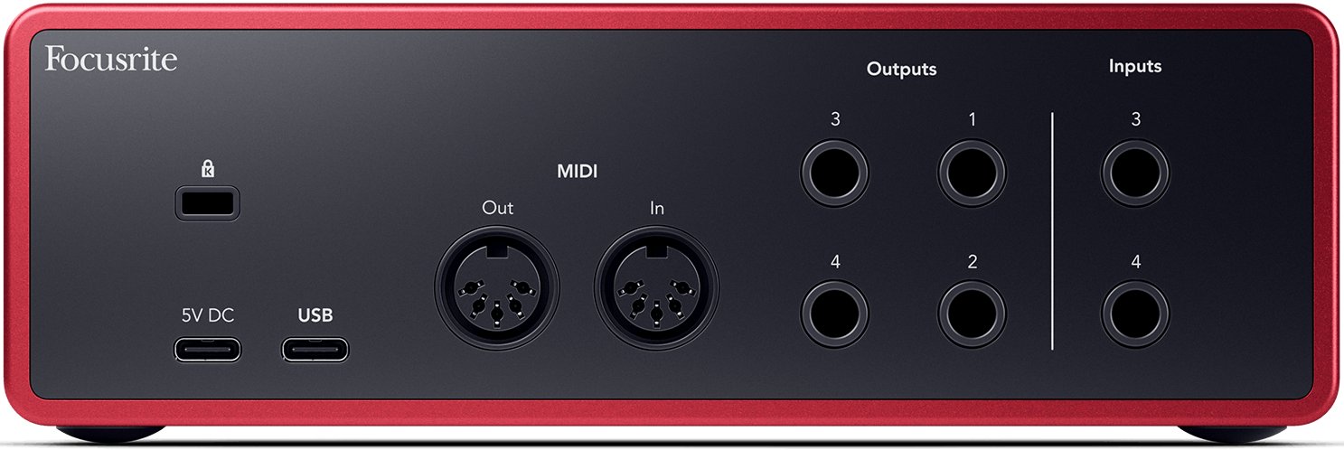 Focusrite Scarlett 4i4 4th Gen - Andertons Music Co.