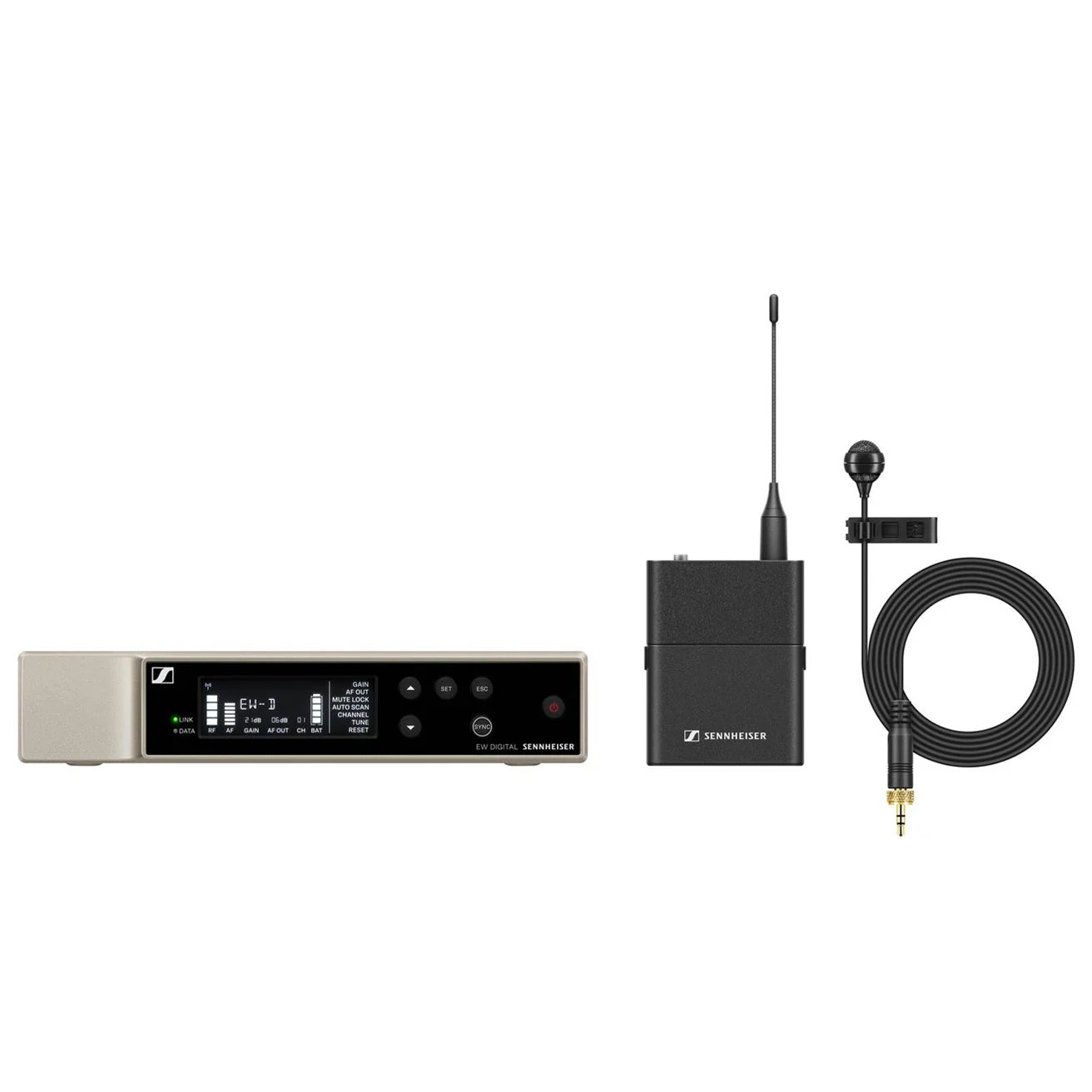 Sennheiser EW-D ME4 Set Lavalier Microphone Receiver and Bodypack Transmitter U1/5 - 508726(1).jpg