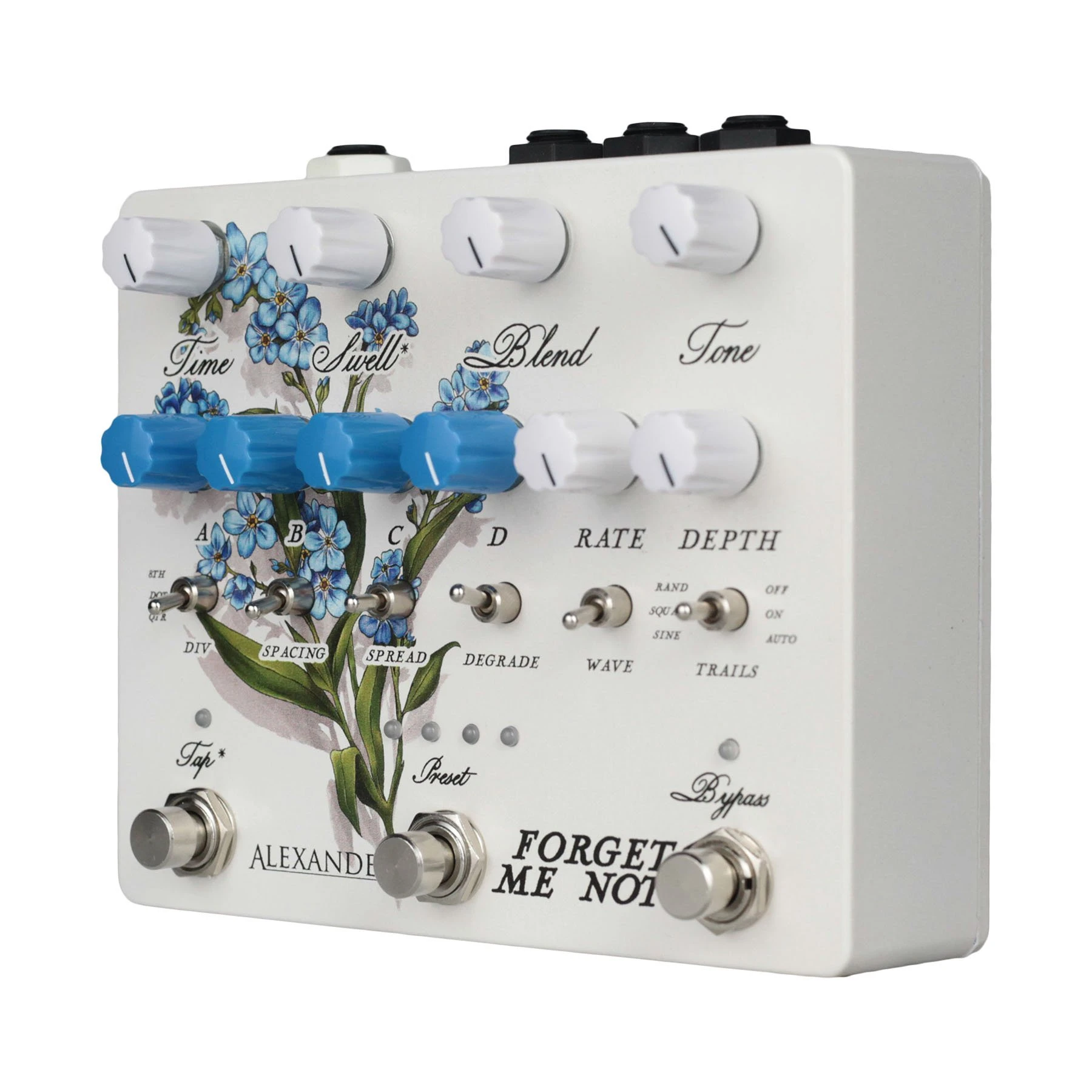 Alexander Pedals Forget Me Not Stereo Multi-Tap Delay Pedal - Alexander_ForgetMeNot_STOCK_2 copy.jpg