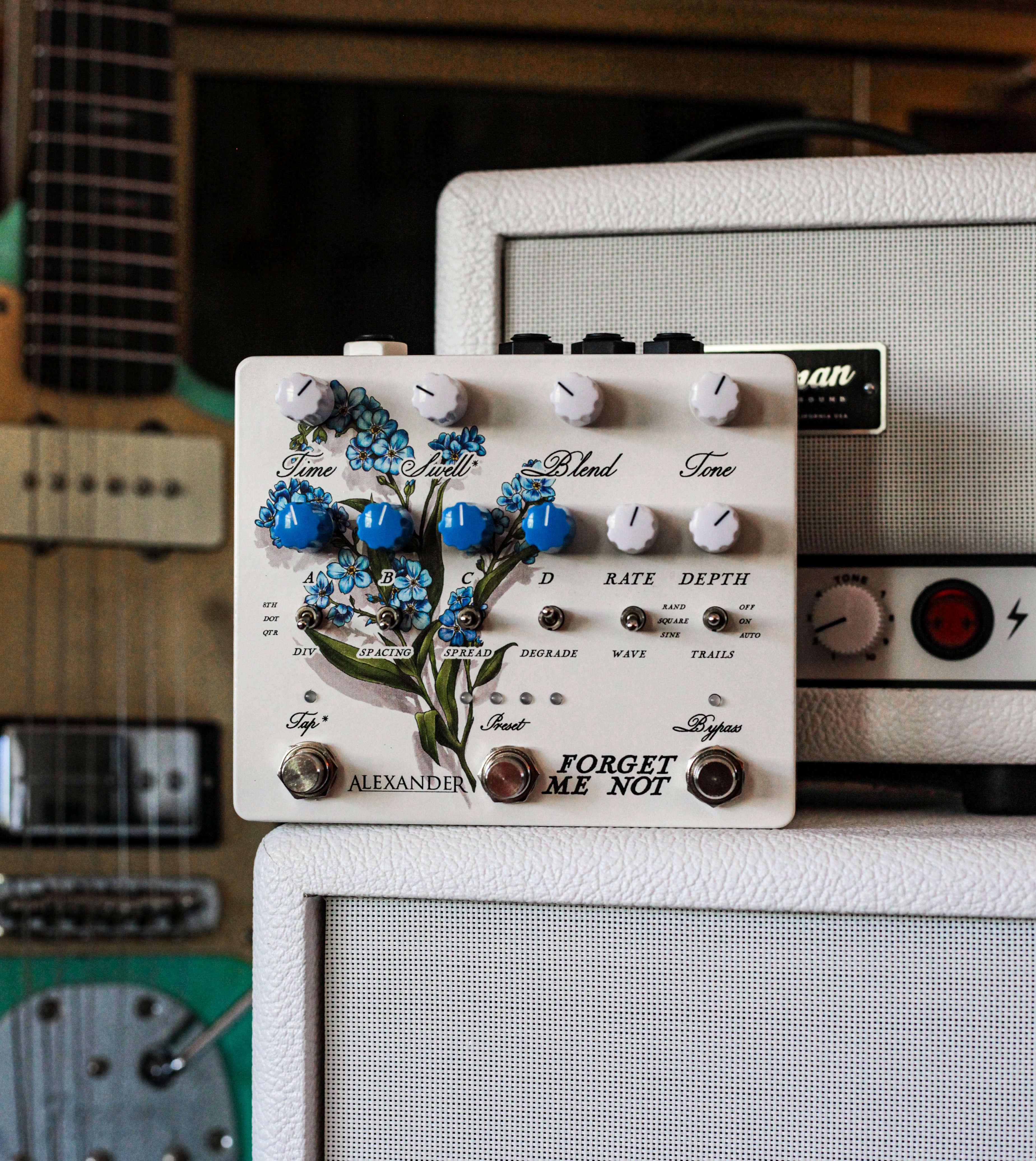 Alexander Pedals Forget Me Not Stereo Multi-Tap Delay Pedal