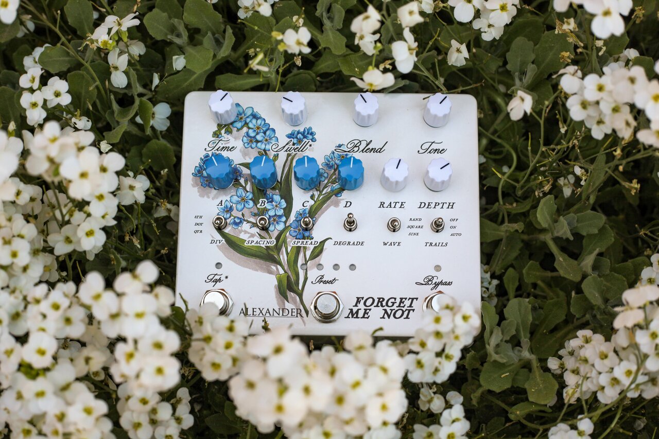 Alexander Pedals Forget Me Not Stereo Multi-Tap Delay Pedal