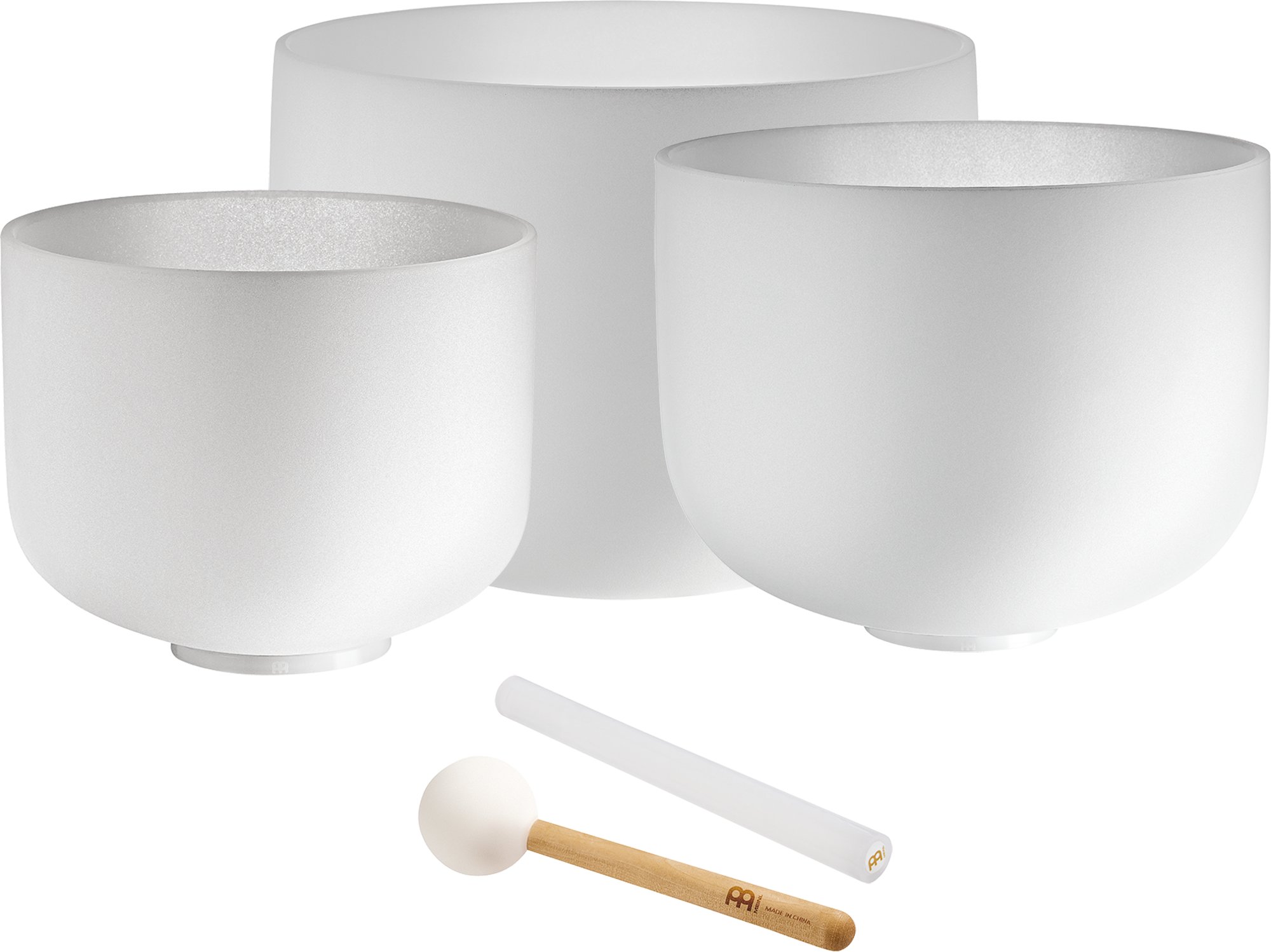 Meinl Sonic Energy 3-piece Crystal Singing Bowl Set G4 / E4 / C4 432 Hz - CSBSETGEC_web_main.jpg