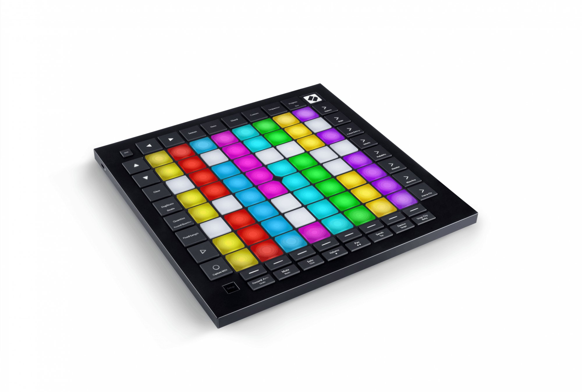 Novation LaunchPad Pro Mk3 MIDI Controller for Ableton Live - 373252-lpp-3quart-HR.jpg