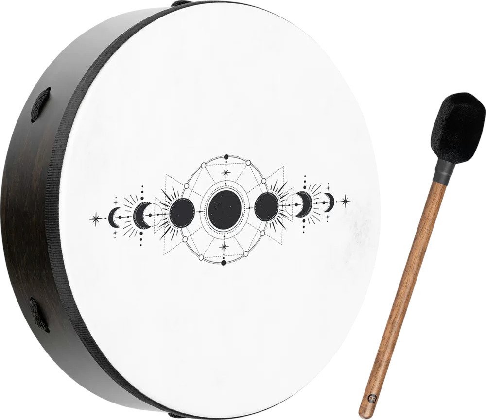 Meinl Sonic Energy 14in Ritual Drum Moon Phases True Feel Synthetic Head - RD14DWB-SH_web_detail_01.jpg
