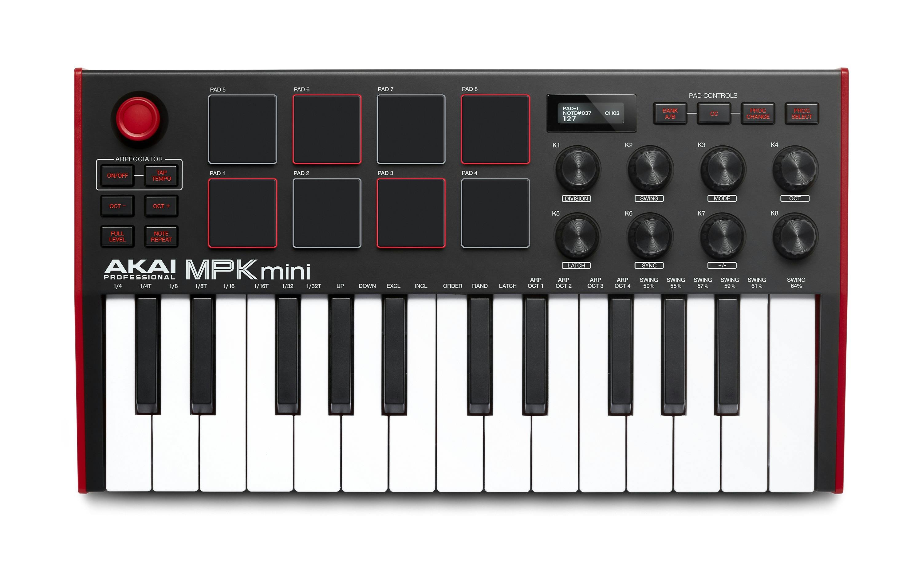 Akai MPK Mini MK3 MIDI Keyboard & Controller - 400988-MPKminiMKIII_ortho_web.jpg