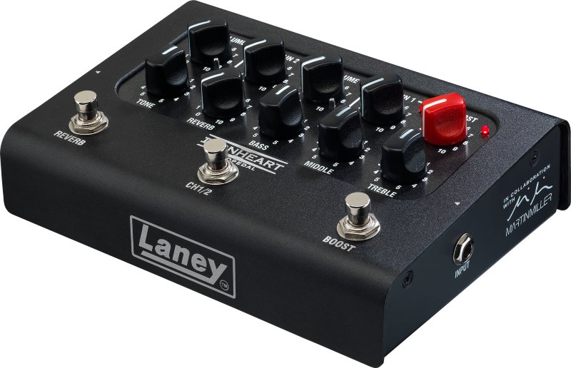 Laney Black Country Customs - IRONHEART LOUDPEDAL - Boutique Guitar Amplifier Pedal - 60W - Martin Miller - BCCLOUDPEDAL_IMM_Left.jpg