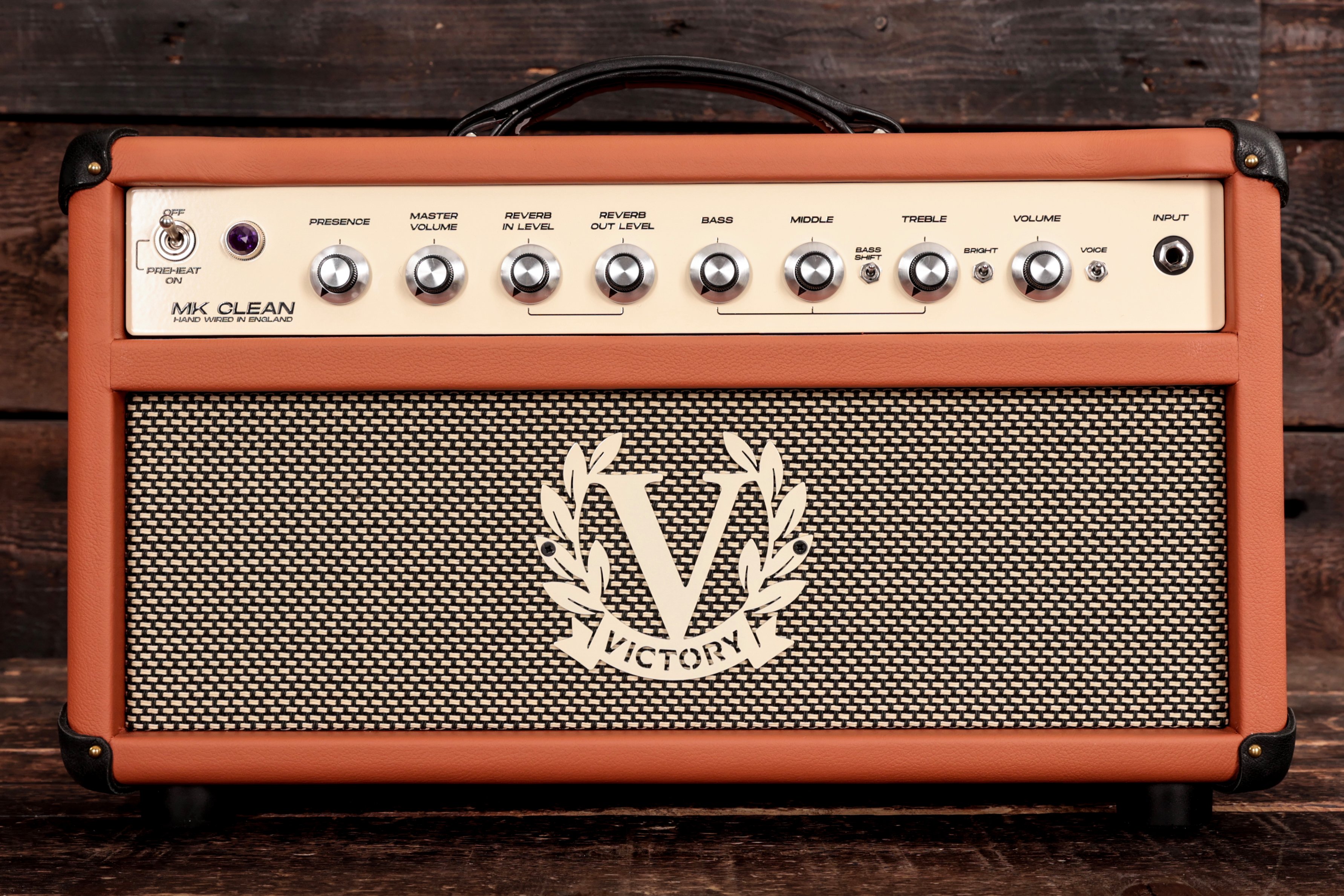 Victory MK Clean 100w Hand-Wired Valve Amp Head in Cognac - VIC-MK-CLEAN-02 (11).jpg