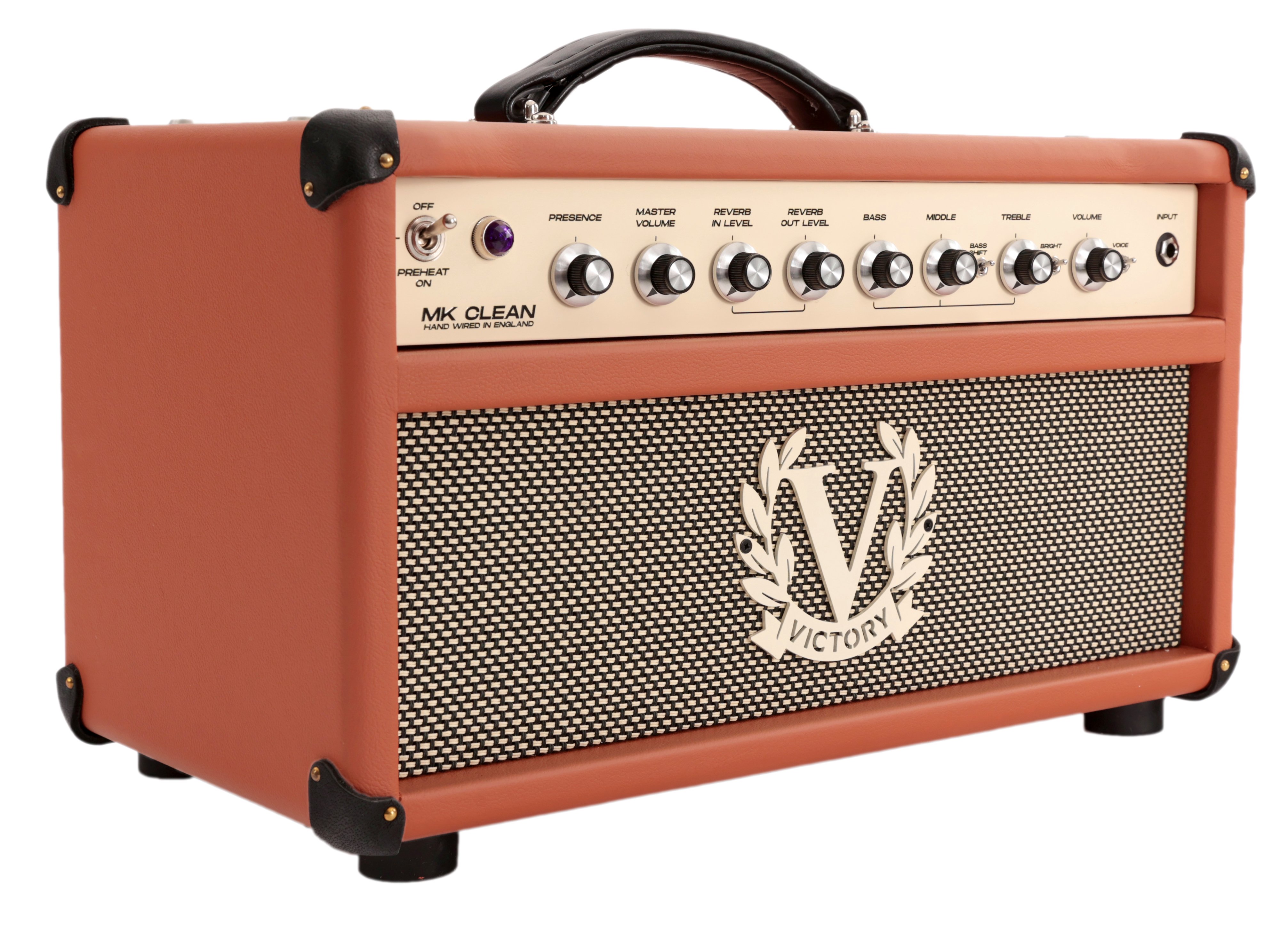 Victory MK Clean 100w Hand-Wired Valve Amp Head in Cognac - VIC-MK-CLEAN-02 (2).jpg