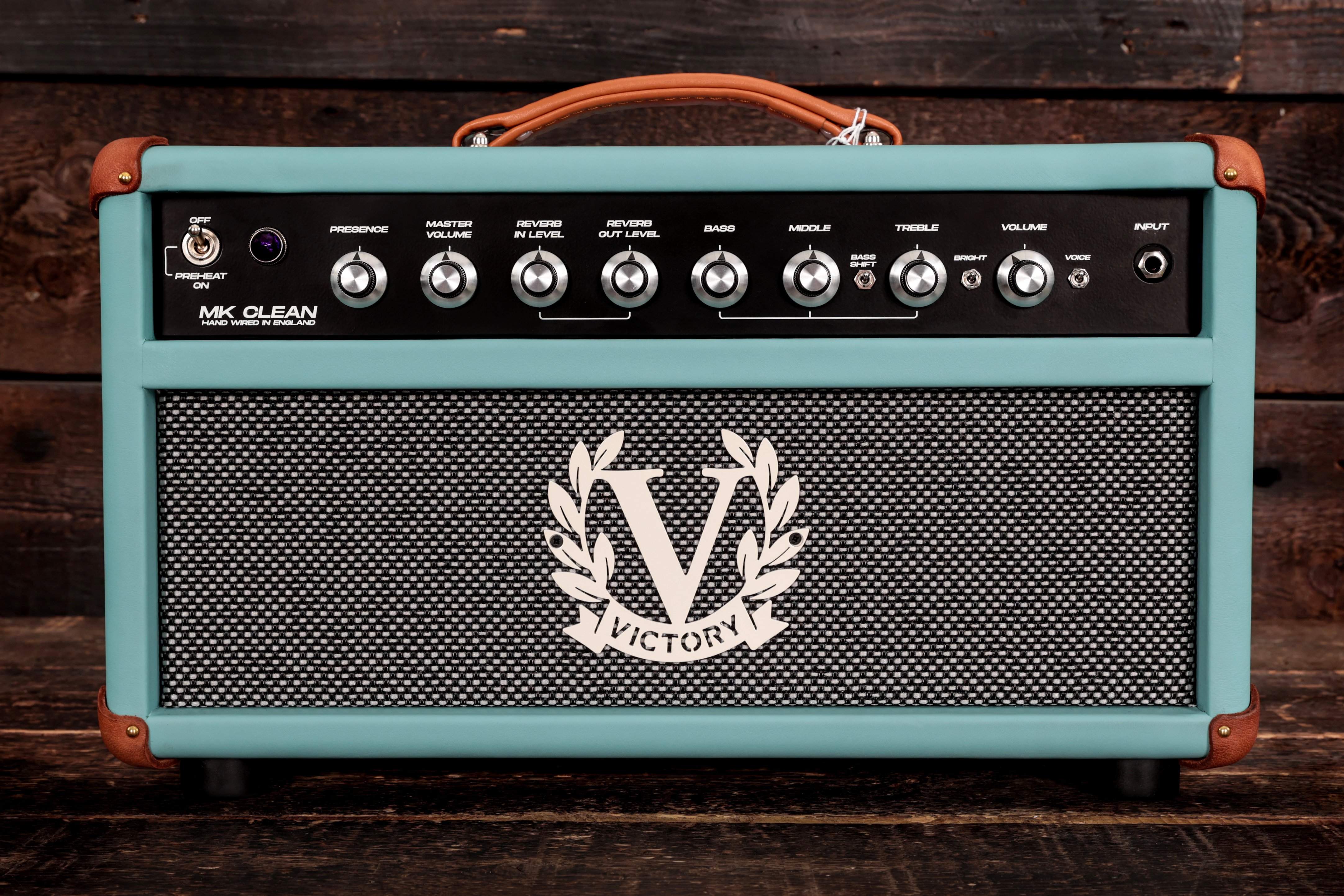 Victory MK Clean 100w Hand-Wired Valve Amp Head in Aqua - VIC-MK-CLEAN-01 (16).jpg