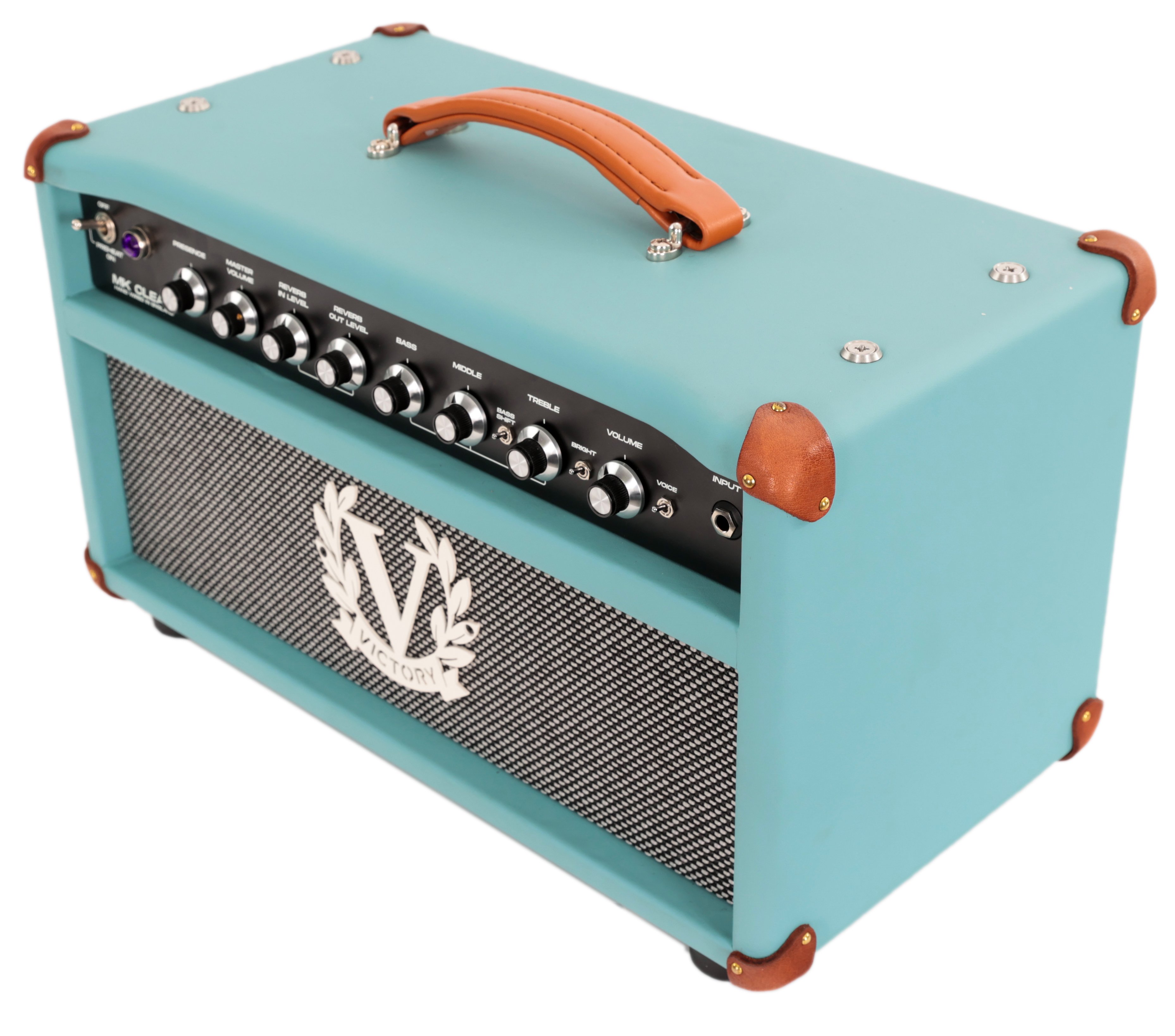 Victory MK Clean 100w Hand-Wired Valve Amp Head in Aqua - VIC-MK-CLEAN-01 (4).jpg